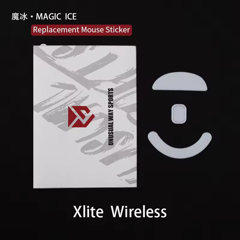 Pulsar Xlite Series Ice Mouse Skates - Compatible with Xlite V2, V3, V3 eS & V4 - Unusual Way Sports Magic Glide for Gaming & Esports - Perfect for Competitive Gaming, Smooth Tracking & Enhanced Control