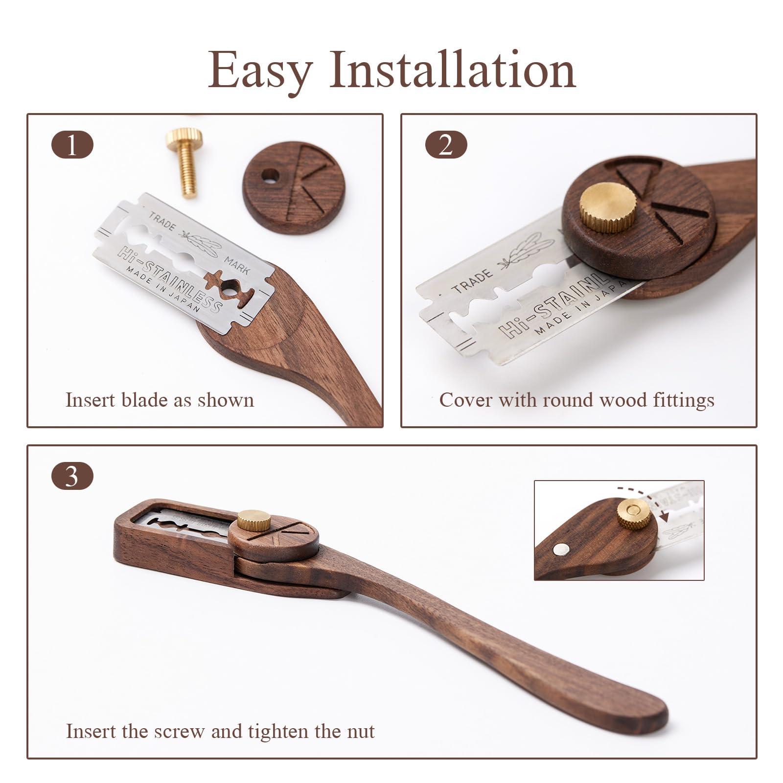 Premium Bread Lame Dough Scoring Tool with 5 Stainless Steel Blades & Protective Cover - Professional Sourdough Scoring Knife for Artisan Bread Baking - Perfect for Home Bakers & Commercial Bakeries (Elegant Dexterous-Cut Series) - Ideal for Creating Beautiful Patterns on Sourdough, Baguettes & Artisan Loaves