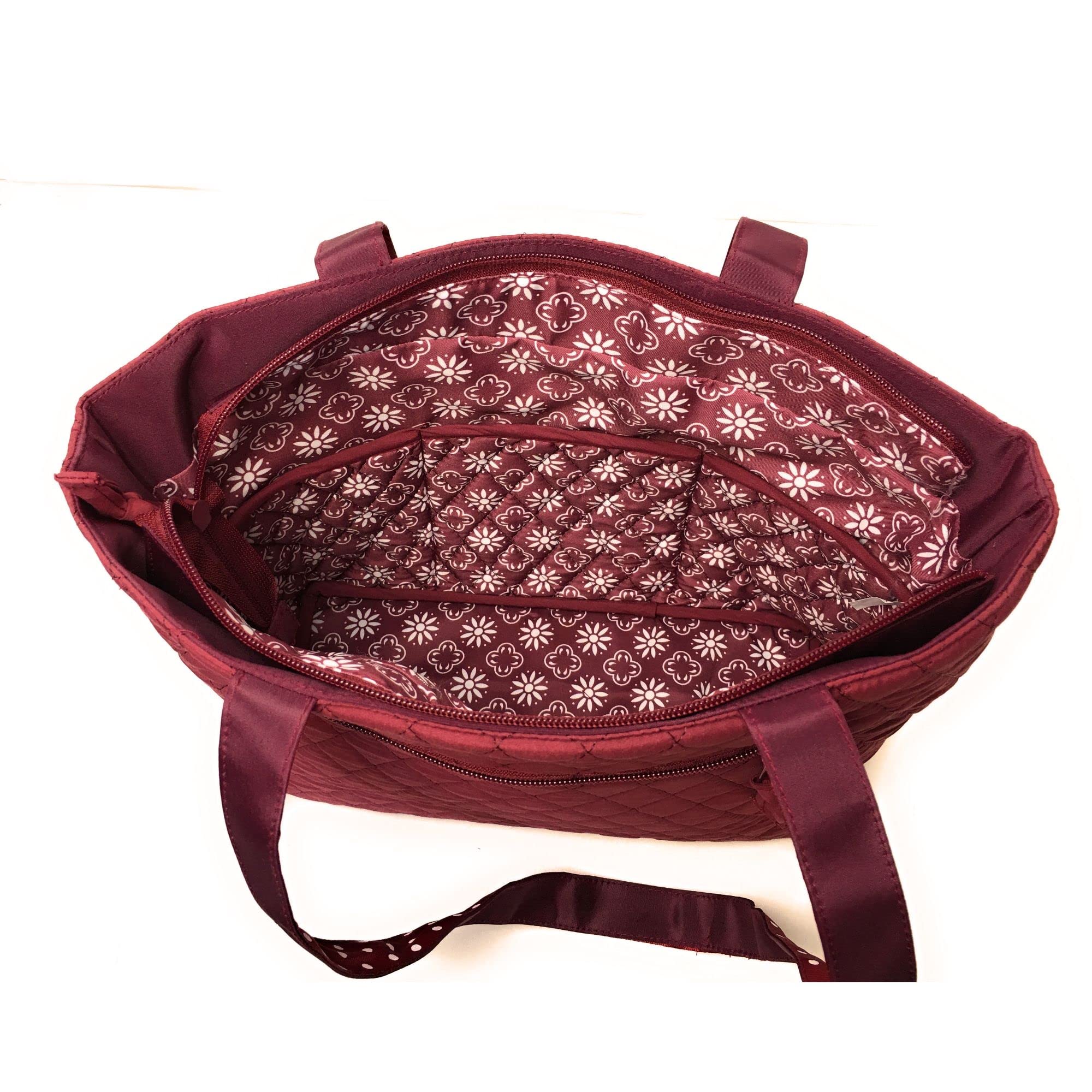 Quilted Shoulder Tote Bag for Women - Stylish Crossbody Handbag Purse with Adjustable Strap - Perfect for Work, Travel & Daily Use