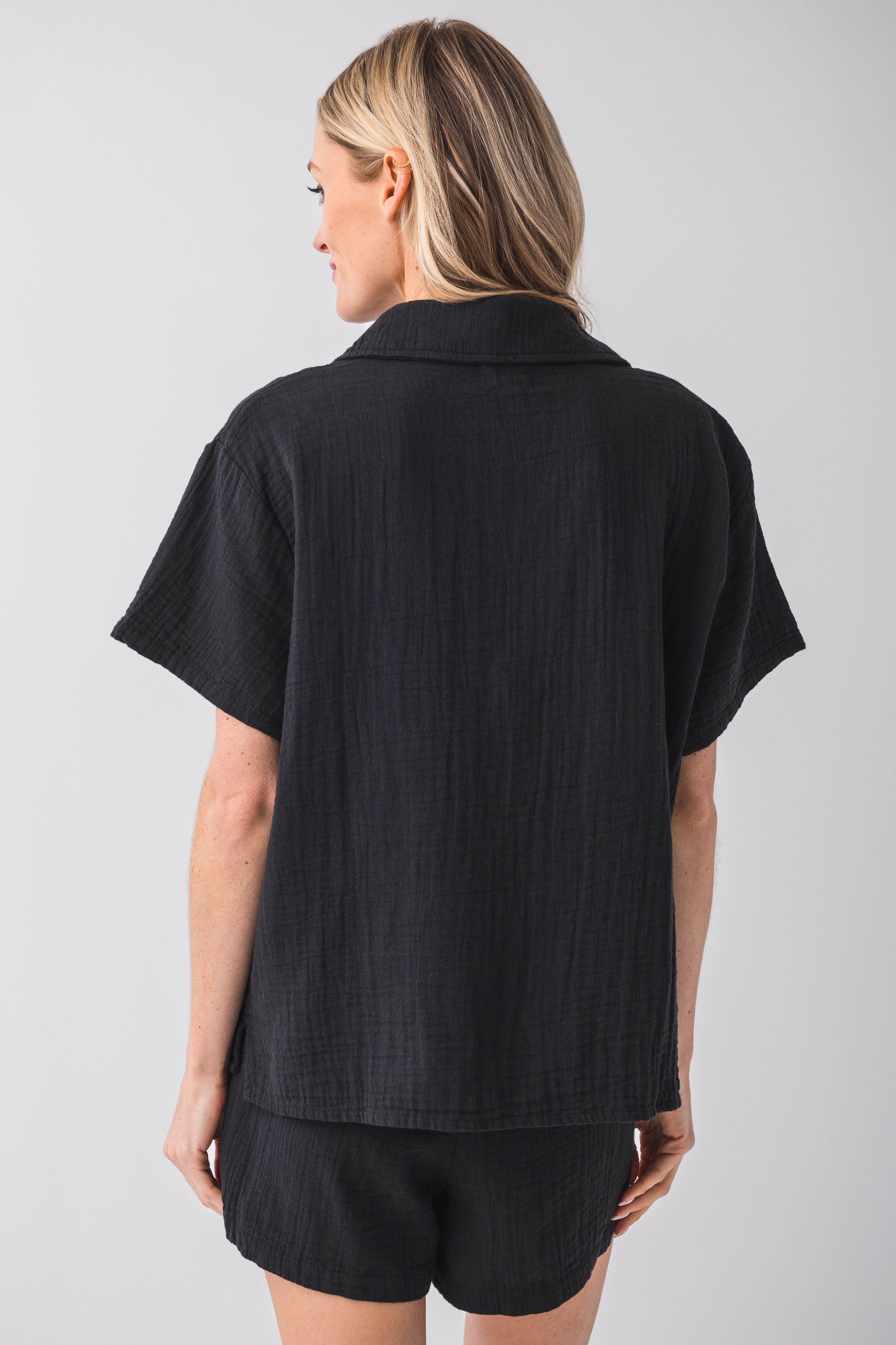Elan Collared Top for Women - Stylish & Comfortable Blouse for Office, Casual & Date Night Outfits | Perfect for Work, Parties & Everyday Wear