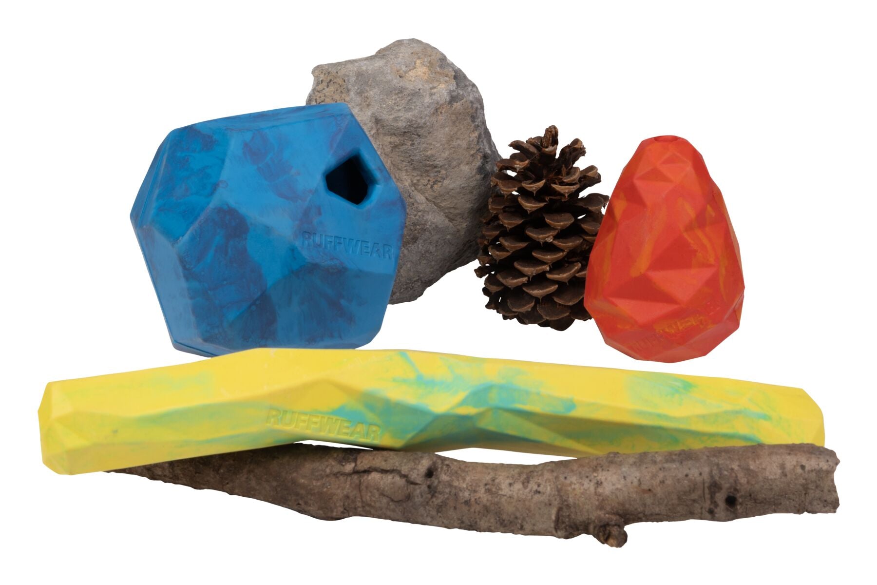 Ruffwear® Gnawt A Cone® Blue Pool Dog Toy & Treat Dispenser – Fun Chew Toy for Water Play and Outdoor Adventures
