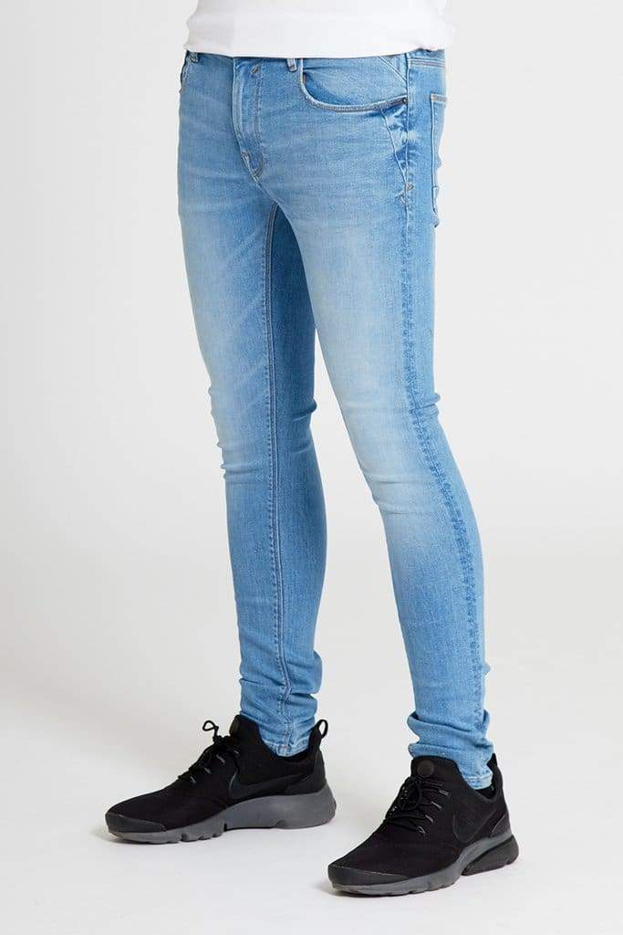 DRAX Super Skinny Jeans for Women - Light Wash Denim Pants, High Waisted Stretch Jeans for Everyday Wear | Perfect for Casual Outfits, Date Nights & Office Looks