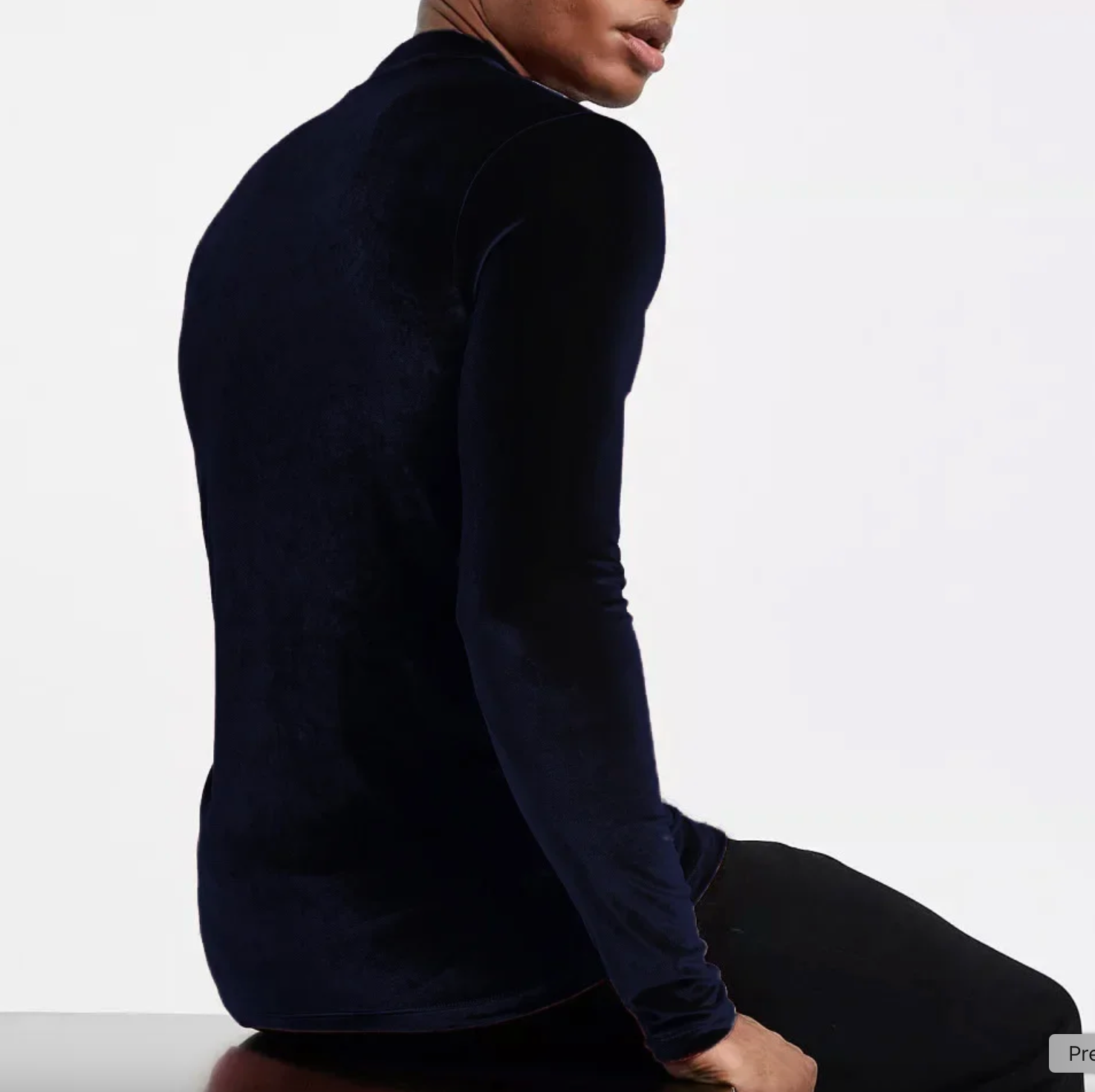 Men's Gold Velvet Long Sleeve T-Shirt - High Collar Sexy Joker Top, Breathable & Warm Fashion Shirt for Casual Wear & Party Outfits
