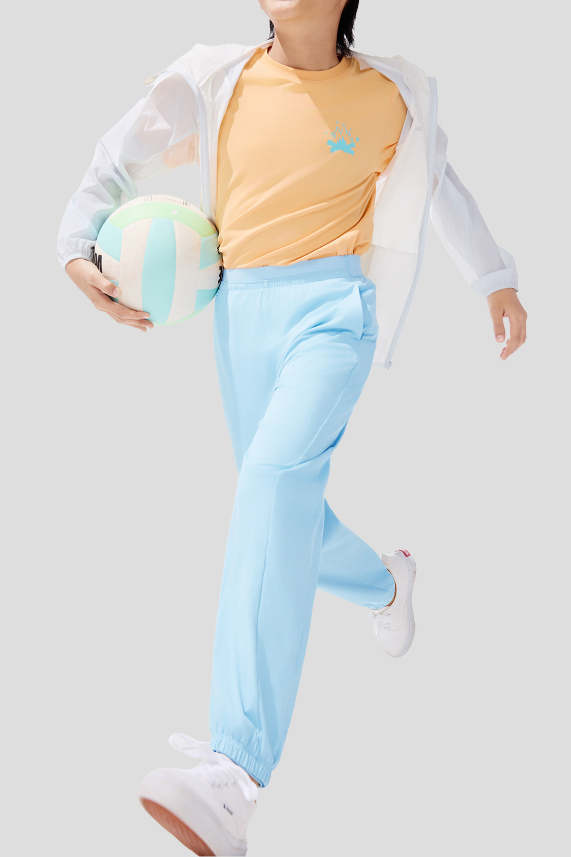 Sprout UPF50+ Kids' Sun Protection Pants with Cuffed Legs - Perfect for Beach, Outdoor Play & Summer Activities