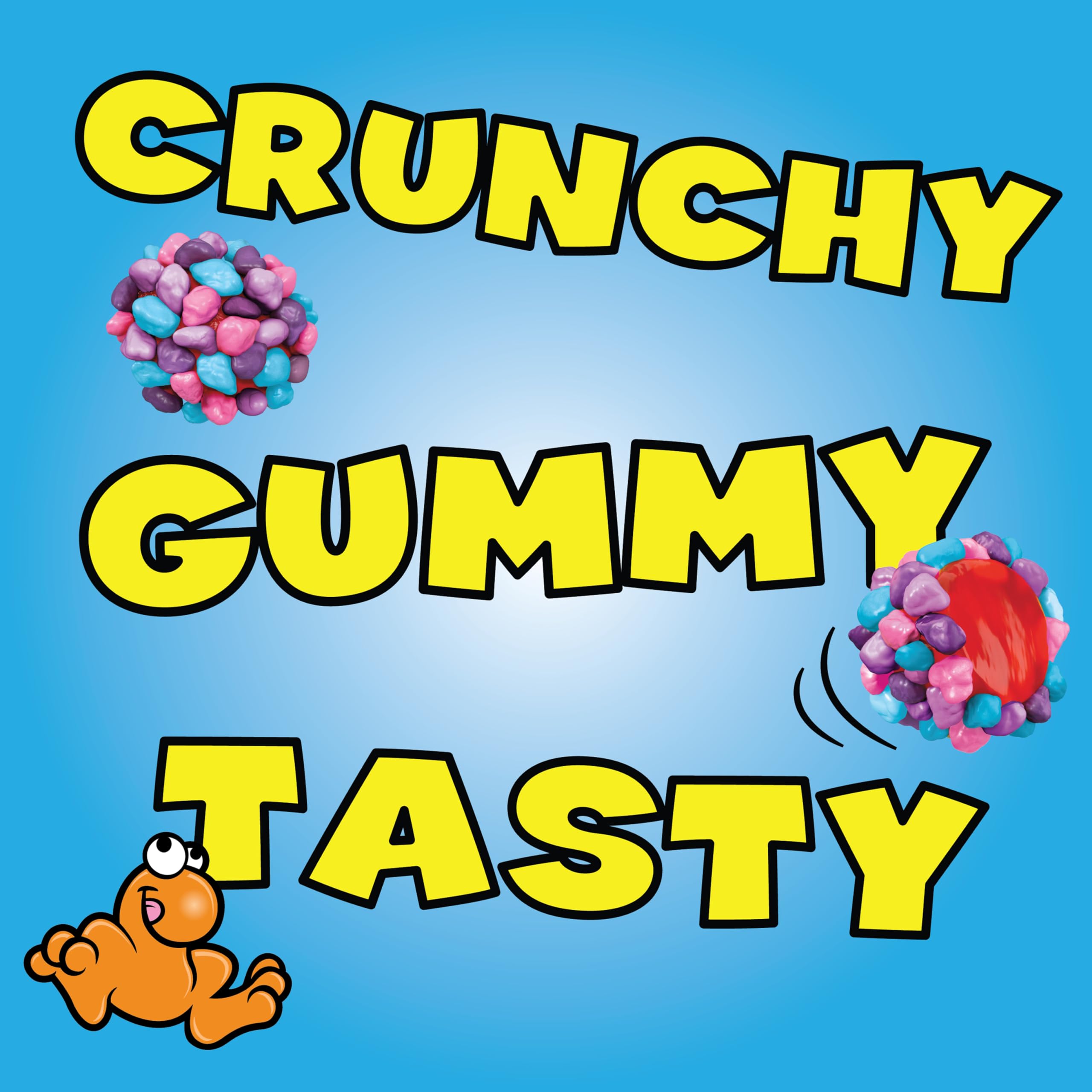 NERDS Gummy Clusters Candy - Very Berry Flavor - Crunchy & Chewy 8oz Bag - Perfect for Halloween Treats, Party Favors & Office Snacks