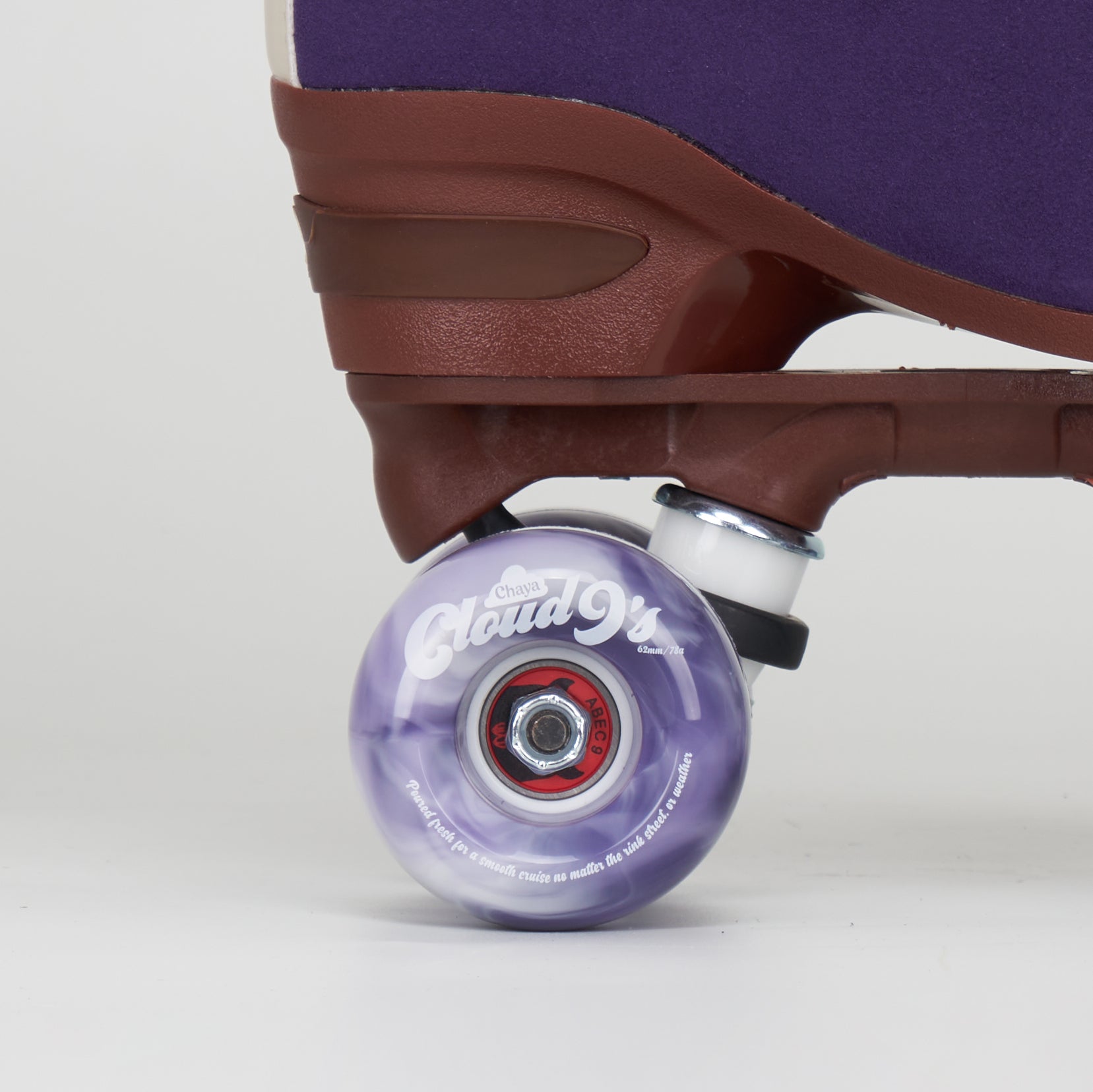 Chaya Melrose Elite Roller Skates for Women - Premium Purple Outdoor/Indoor Skates for Artistic Roller Skating, Rink & Park Use