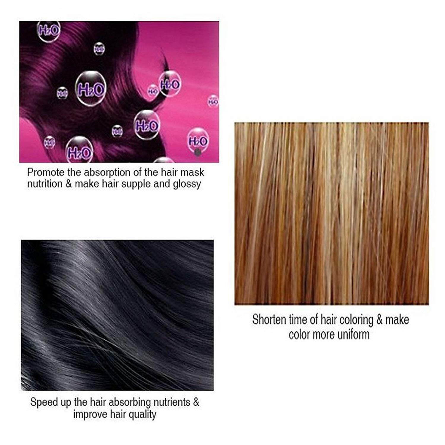 Unique Enterprise Thermal Hair Spa Cap with Beauty Steamer - Nourishing Heat Treatment for Deep Conditioning & Hair Repair (H-01K, Pink Line) | Perfect for Salon-Quality Hair Care at Home, DIY Hair Treatments & Professional Styling