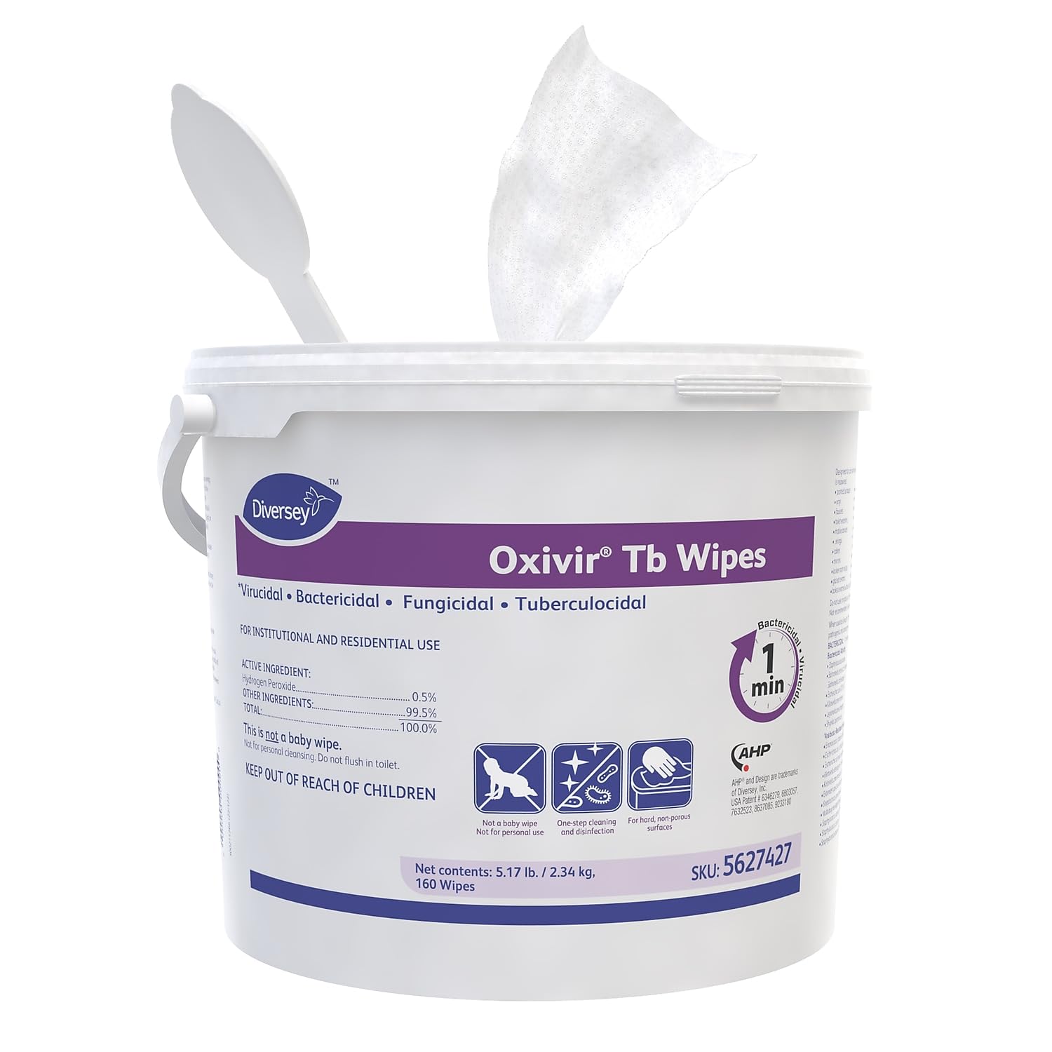 Diversey 5627427 Oxivir TB Disinfectant Wipes | 11
