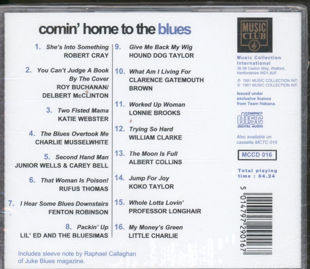 Comin Home to the Blues - Authentic American Blues Music Album | Perfect for Relaxation, Road Trips & Music Lovers