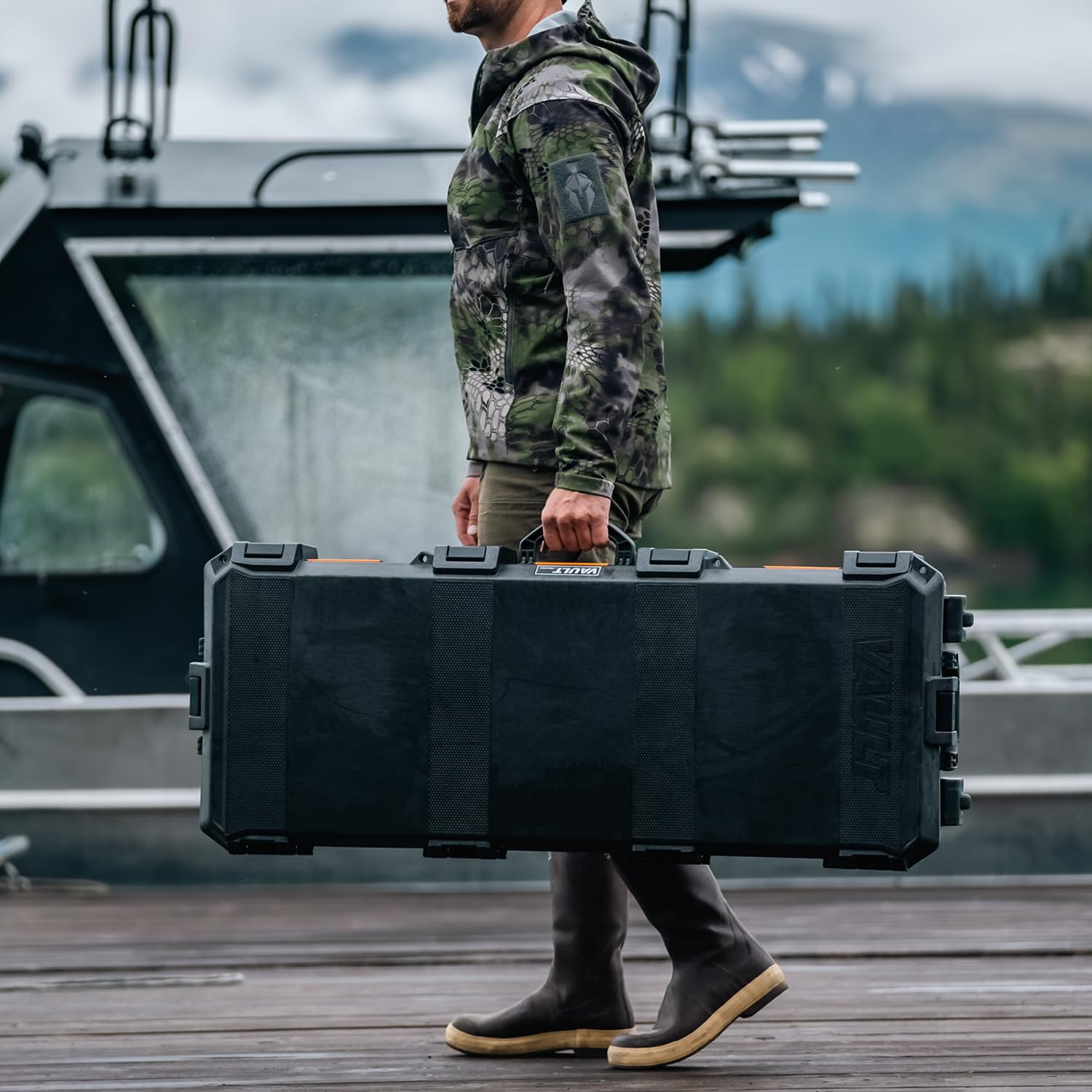 Pelican V730 Multi-Purpose Hard Case with Foam - Waterproof Protective Case for Camera Equipment, Electronics, Sports Gear & Travel Accessories - Perfect for Outdoor Adventures, Air Travel & Equipment Storage (Tan)