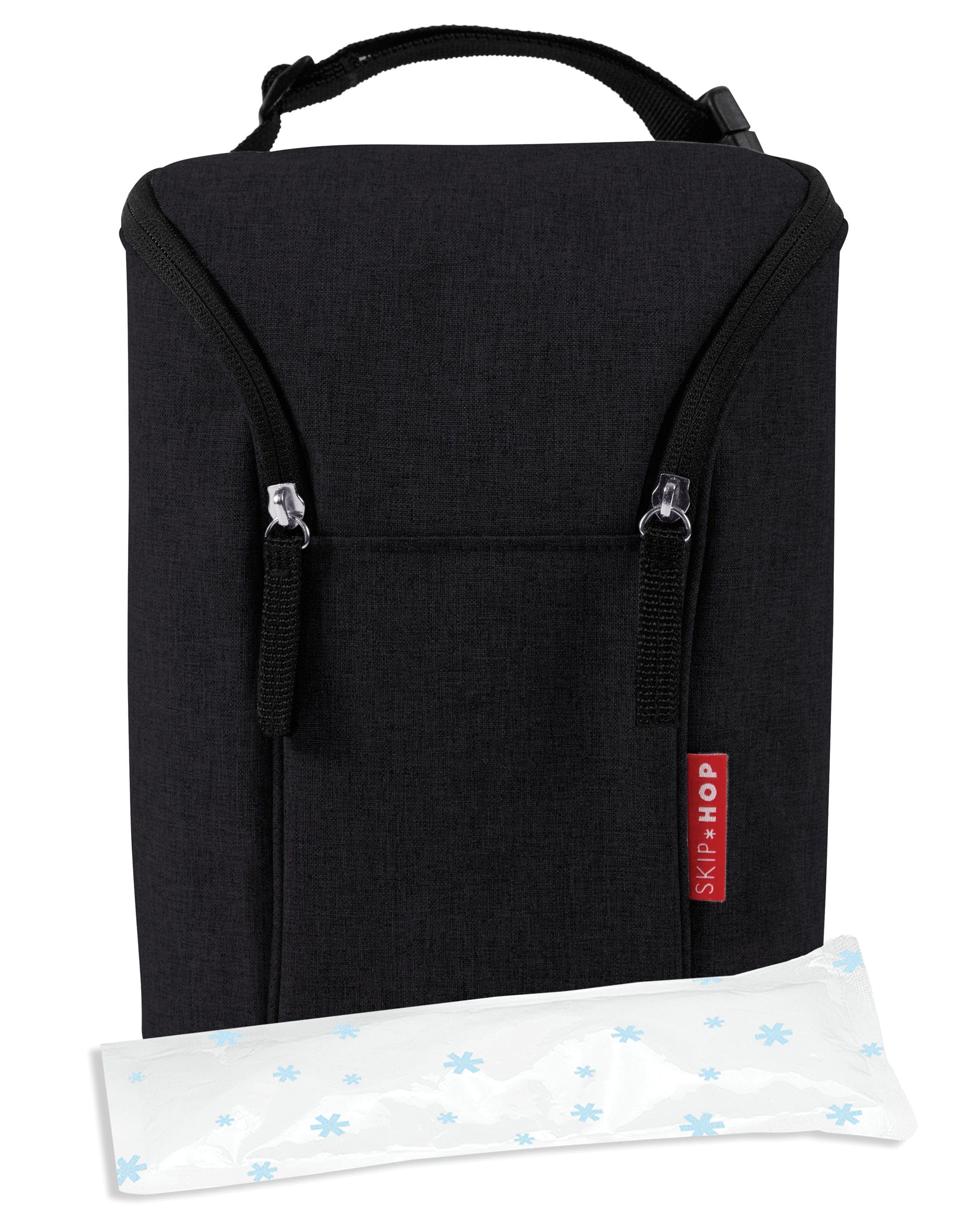 Skip Hop Grab & Go Double Bottle Bag - Insulated Baby Bottle Holder for Twins, Perfect for Daycare, Travel & On-the-Go Parents - BPA-Free & Leak-Proof Design