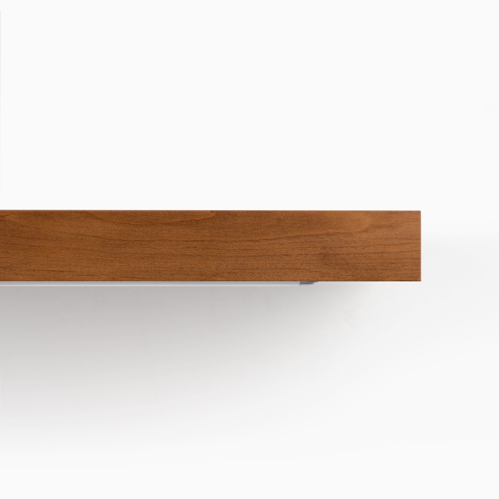 Aksel LED Floating Shelf - Modern Wood Wall Shelf with Built-in Lighting for Living Room, Bedroom, or Kitchen Decor