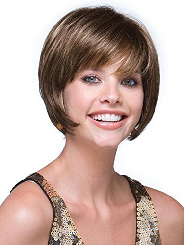 Rene of Paris Audrey Wig - Dark Chocolate Short 6