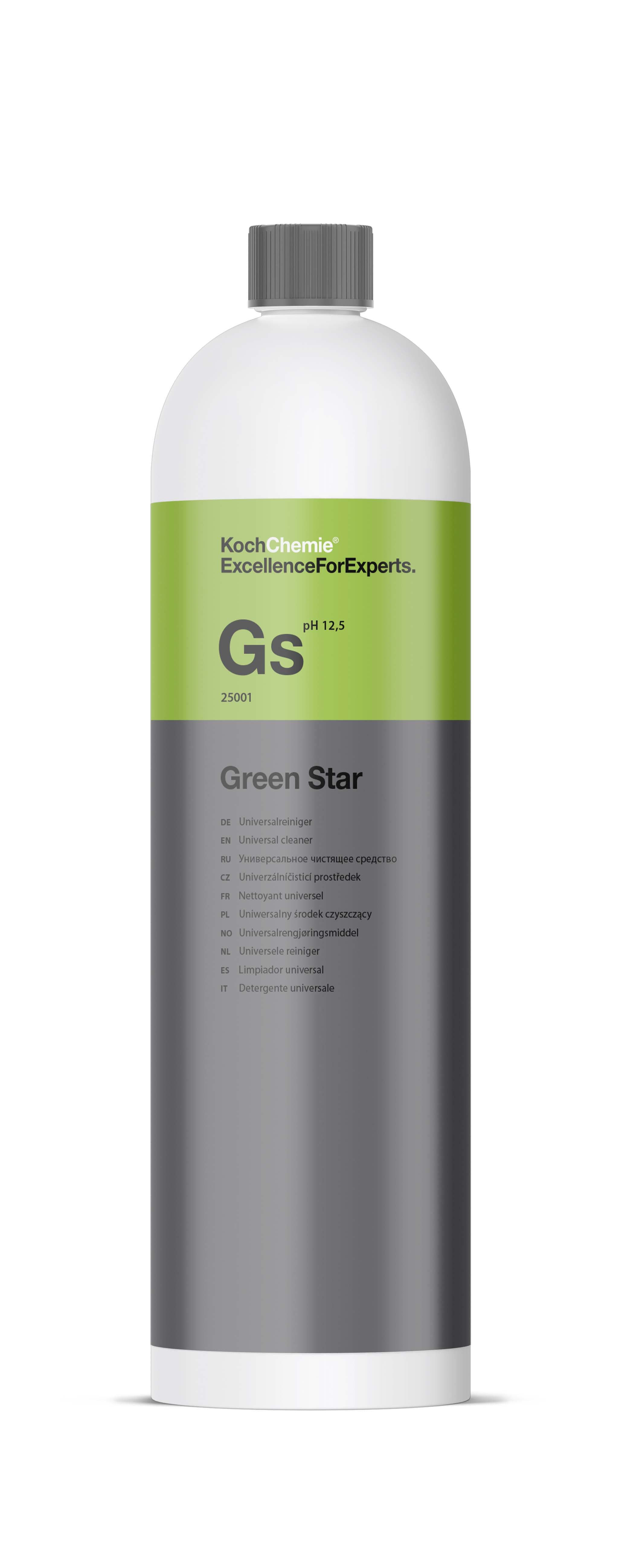 Koch Chemie Green Star Car Wash Shampoo - pH Neutral, High Foaming, Safe for All Car Surfaces | Perfect for Detailing, Ceramic Coated & Luxury Vehicles