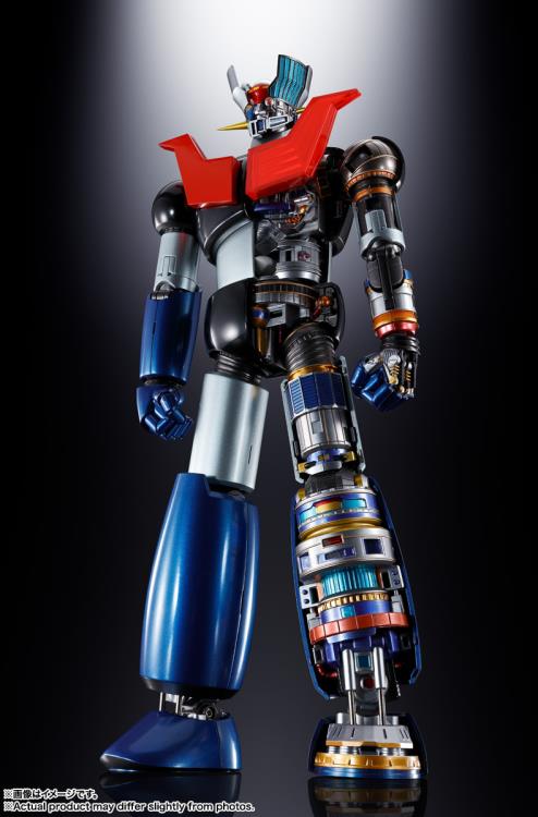 Bandai DX Soul of Chogokin Mazinger Z 50th Anniversary Edition - Premium Collectible Action Figure for Anime Fans & Model Kit Enthusiasts - Perfect for Display, Gifts & Nostalgic Collections