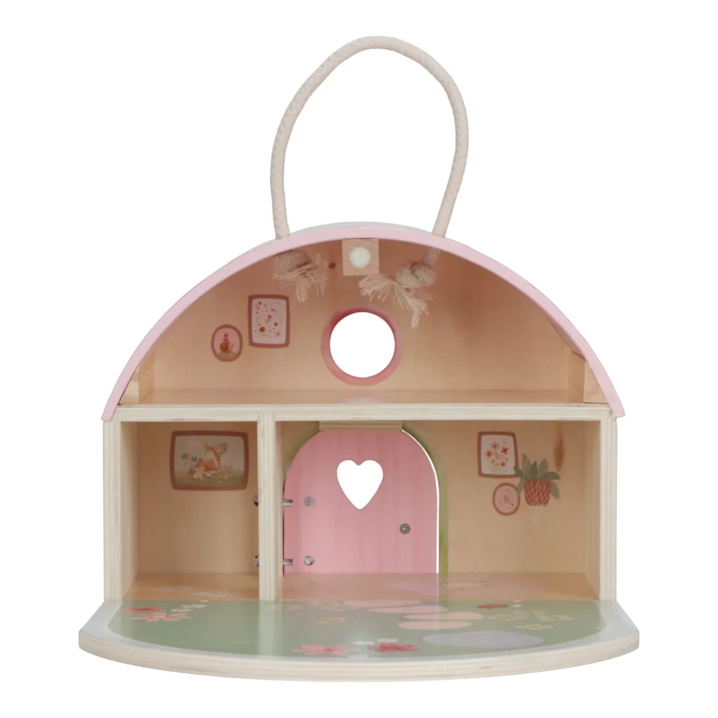 Enchanted Fairy Garden Wooden Playhouse Set - Miniature Fairy House for Kids Outdoor & Indoor Play, DIY Fairy Garden Decor, Birthday Gifts for Girls