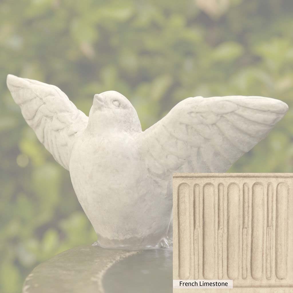 Campania International Flutter Bird Statue - Elegant Garden Decor for Outdoor & Indoor Use - Perfect for Patio, Yard, and Home Decoration