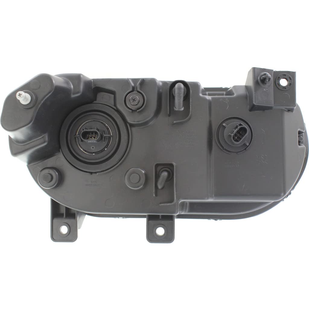 2008-2014 Dodge Challenger Headlight Assembly - Driver Side (CAPA Certified) - Replacement for CH2518137 - Perfect for Night Driving & Auto Restoration