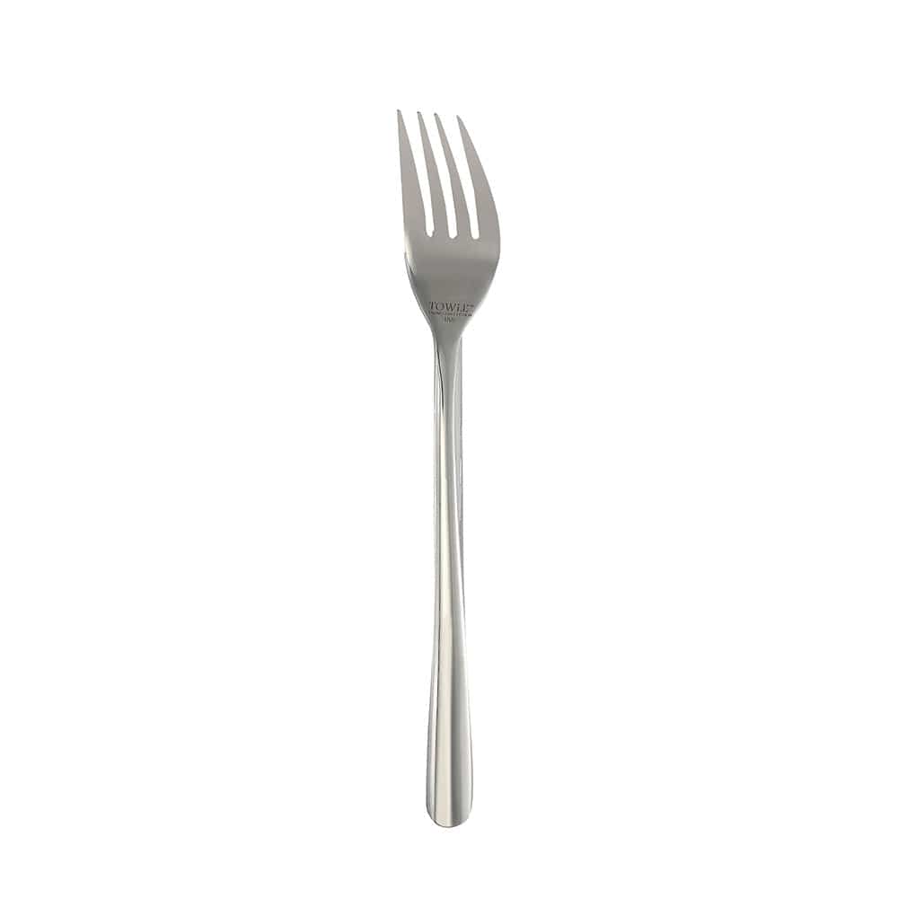 Wave Forged 42-Piece Stainless Steel Flatware Set - Service for 8 - Elegant Dinnerware for Formal Dining, Wedding Gifts & Holiday Entertaining