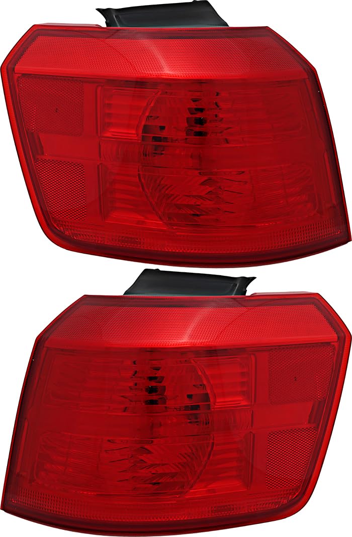 GMC Terrain Tail Lights Replacement Set - Compatible with 2010-2017 Models (Driver & Passenger Side) | LED Brake Lights for Improved Visibility & Safety | Perfect for Night Driving and Bad Weather Conditions