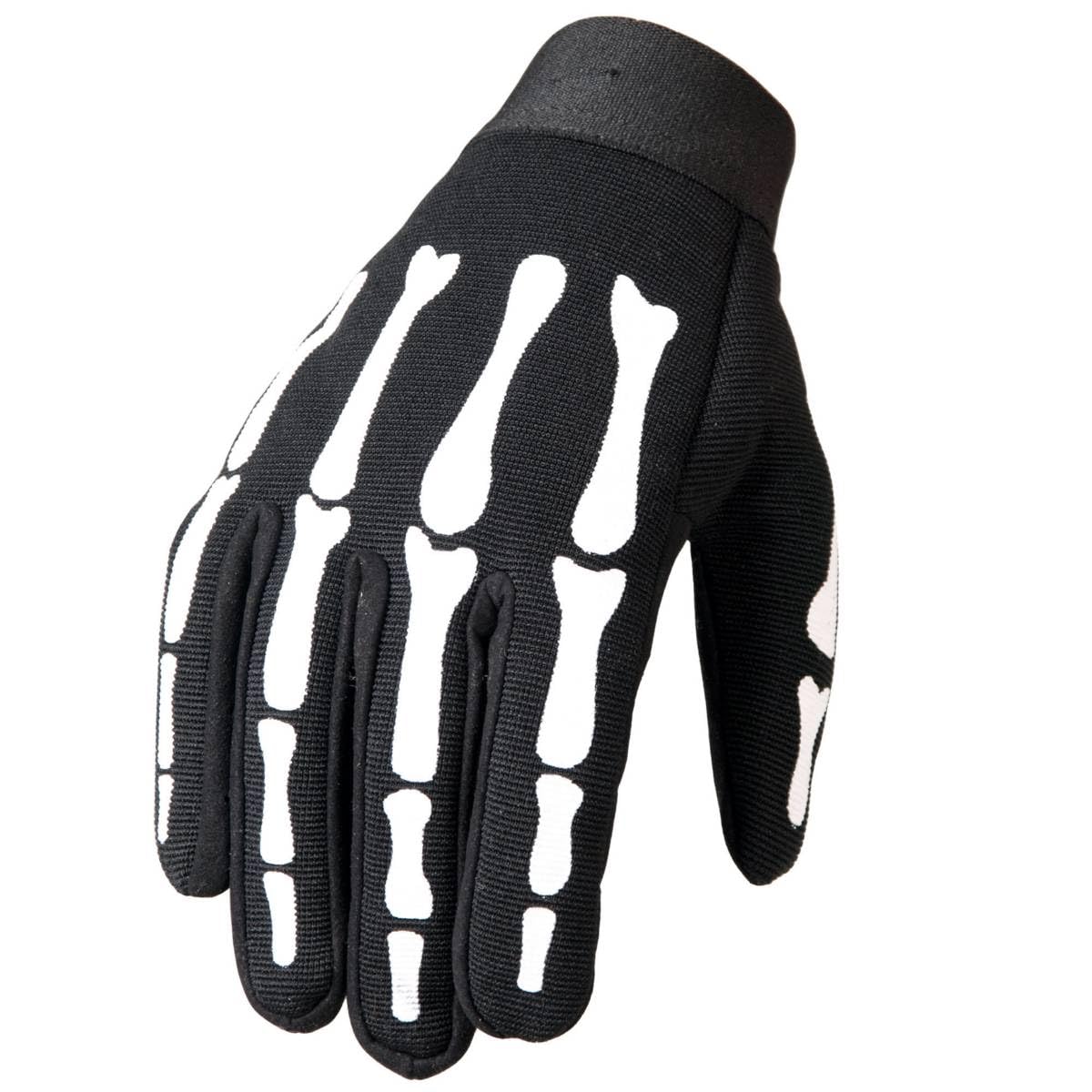 Hot Leathers Skeleton Mechanic Gloves - Durable Work Gloves for Motorcycle Riding, Automotive Repair & DIY Projects - Perfect for Bikers, Mechanics & Hand Protection