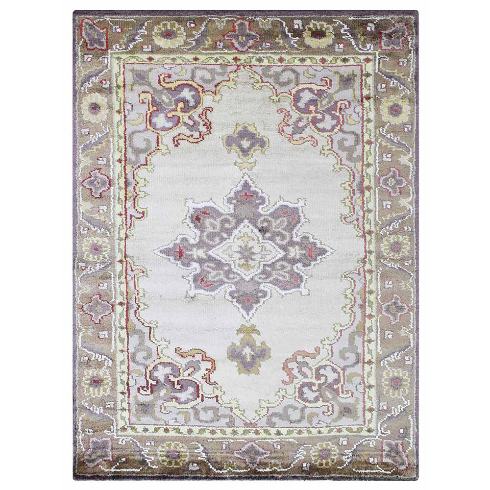 Hand Knotted Hypnotic Dream Rug - Bohemian Style Area Rug for Living Room, Bedroom, or Meditation Space