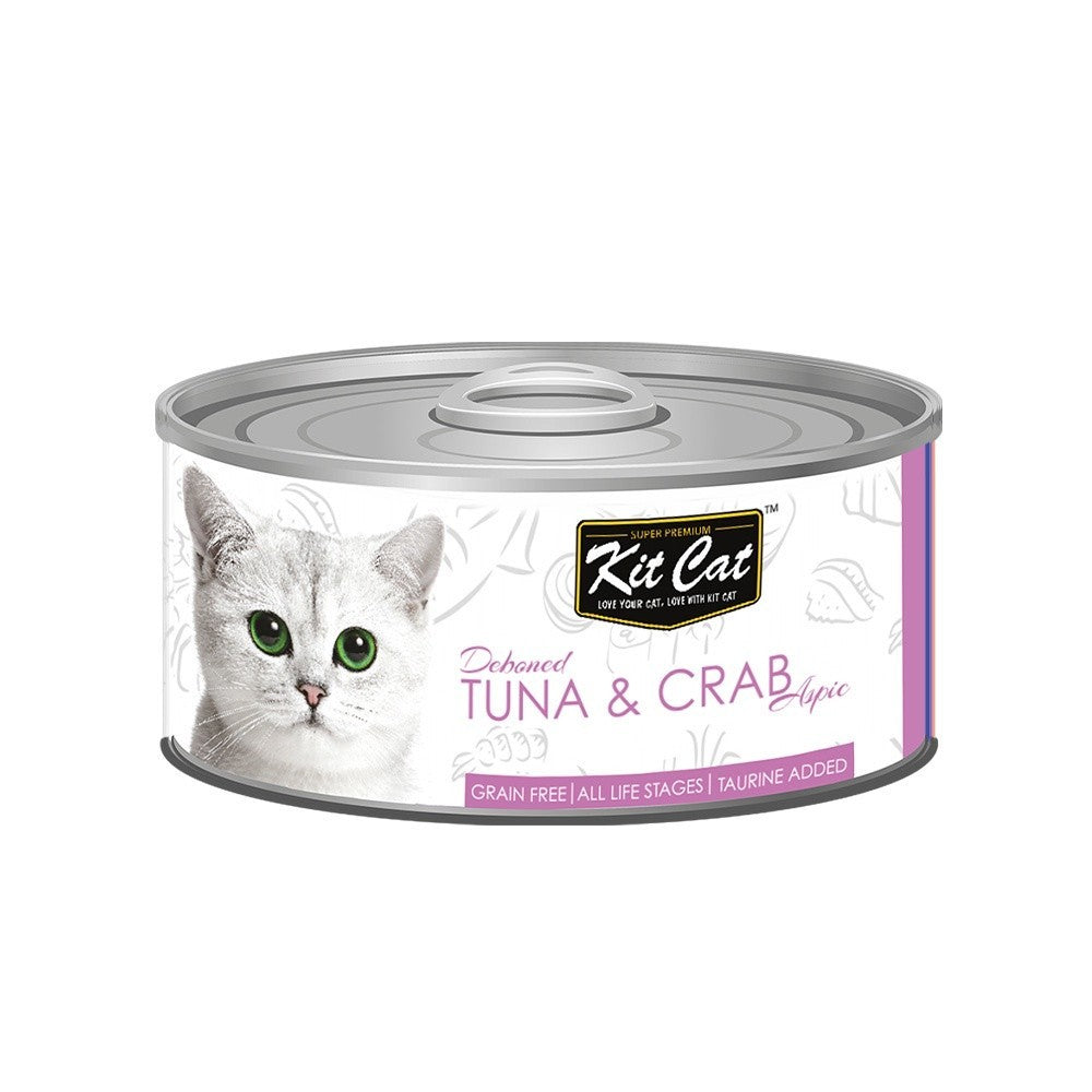 24-Pack Kit Cat Deboned Food Topper for Adult Cats & Kittens - 80g Pouches, 22 Flavor Variety - Perfect for Mealtime Enhancement & Picky Eaters