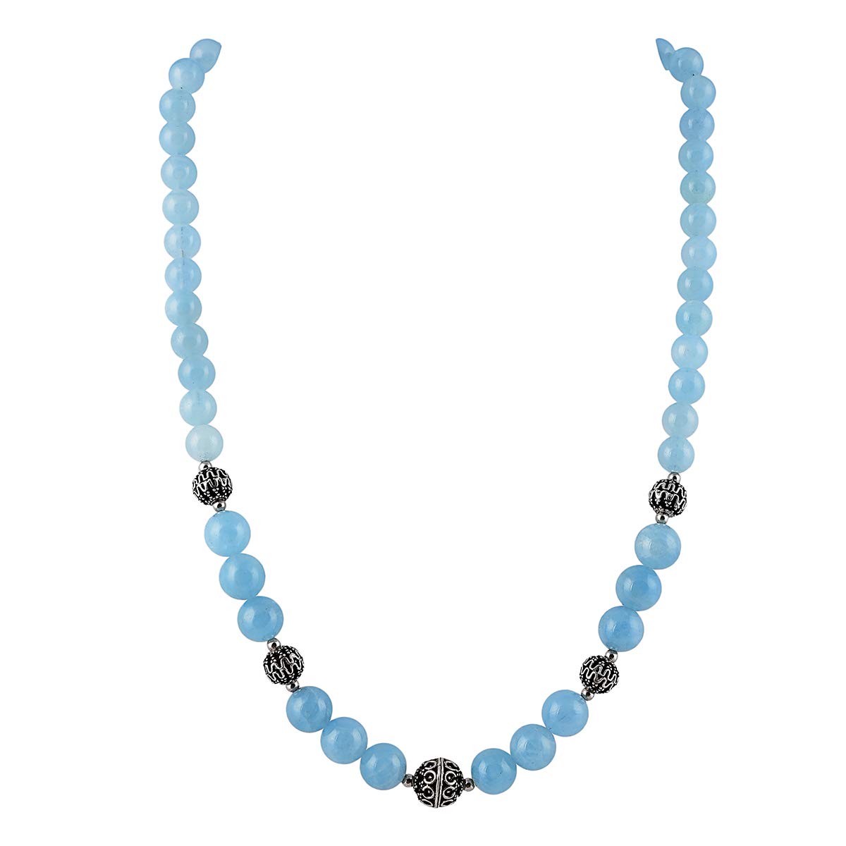 Natural Blue Gemstone Necklace - Elegant Jewelry Gift for Women & Men - Perfect for Birthday, Anniversary, Christmas & Halloween Parties - Ideal for Date Nights, Weddings & Special Occasions