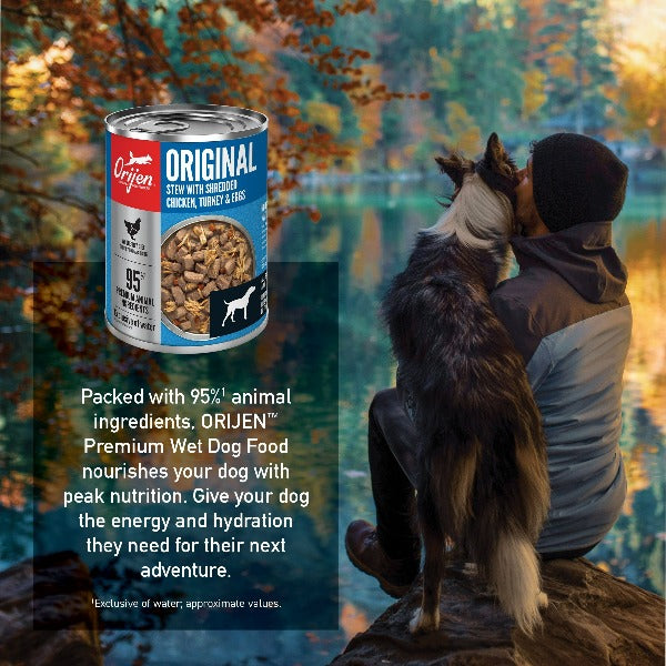Orijen Original Grain-Free Canned Dog Food - High Protein, Natural Ingredients for Adult Dogs - Perfect for Mealtime, Travel & Training Treats