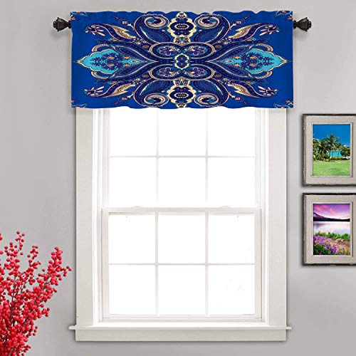 Dark Blue Paisley
