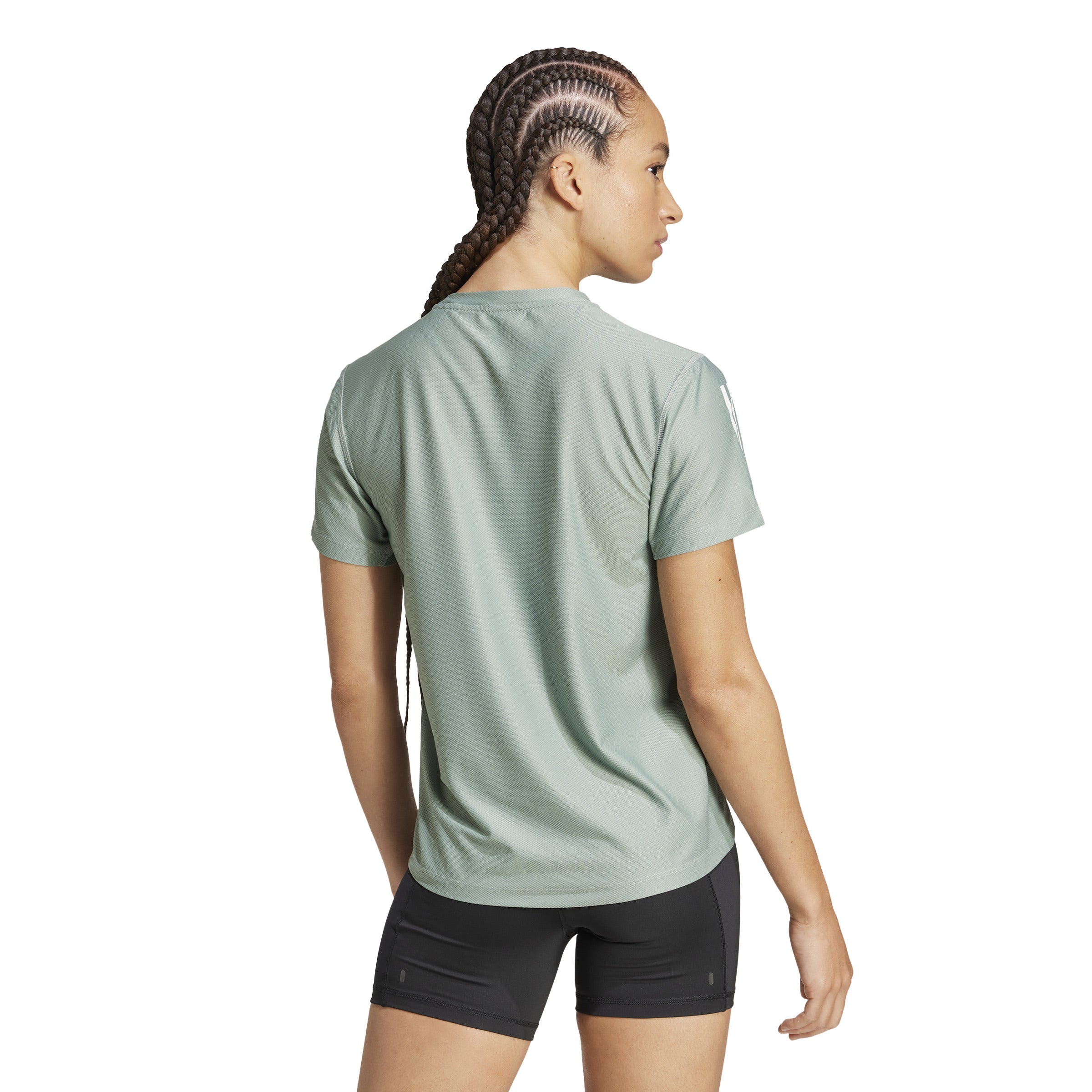 Adidas Own The Run Women's Running T-Shirt - Lightweight, Moisture-Wicking Workout Top for Jogging, Gym & Active Lifestyle
