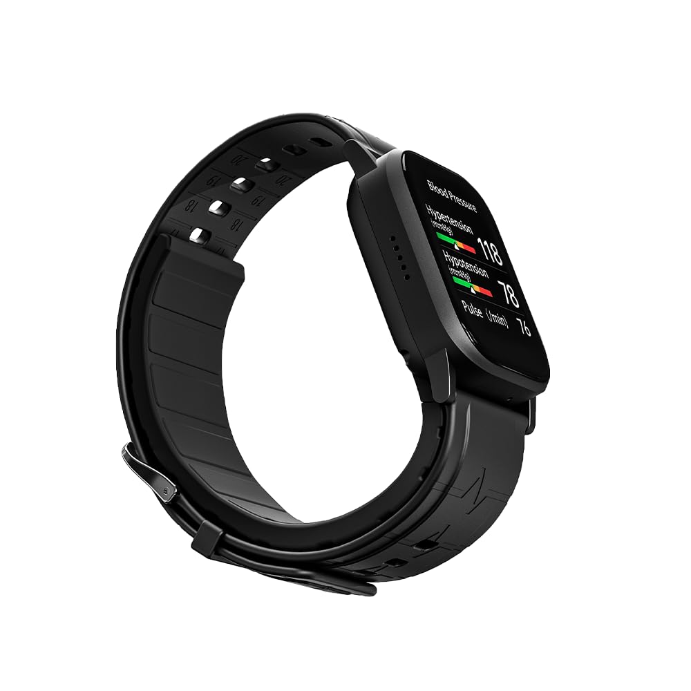 Smart Watch with Blood Pressure, Heart Rate & Blood Oxygen Monitor - Fitness Tracker with Sleep & Step Tracking, Bluetooth Compatible with iOS & Android - Perfect for Workouts, Running & Daily Health Monitoring