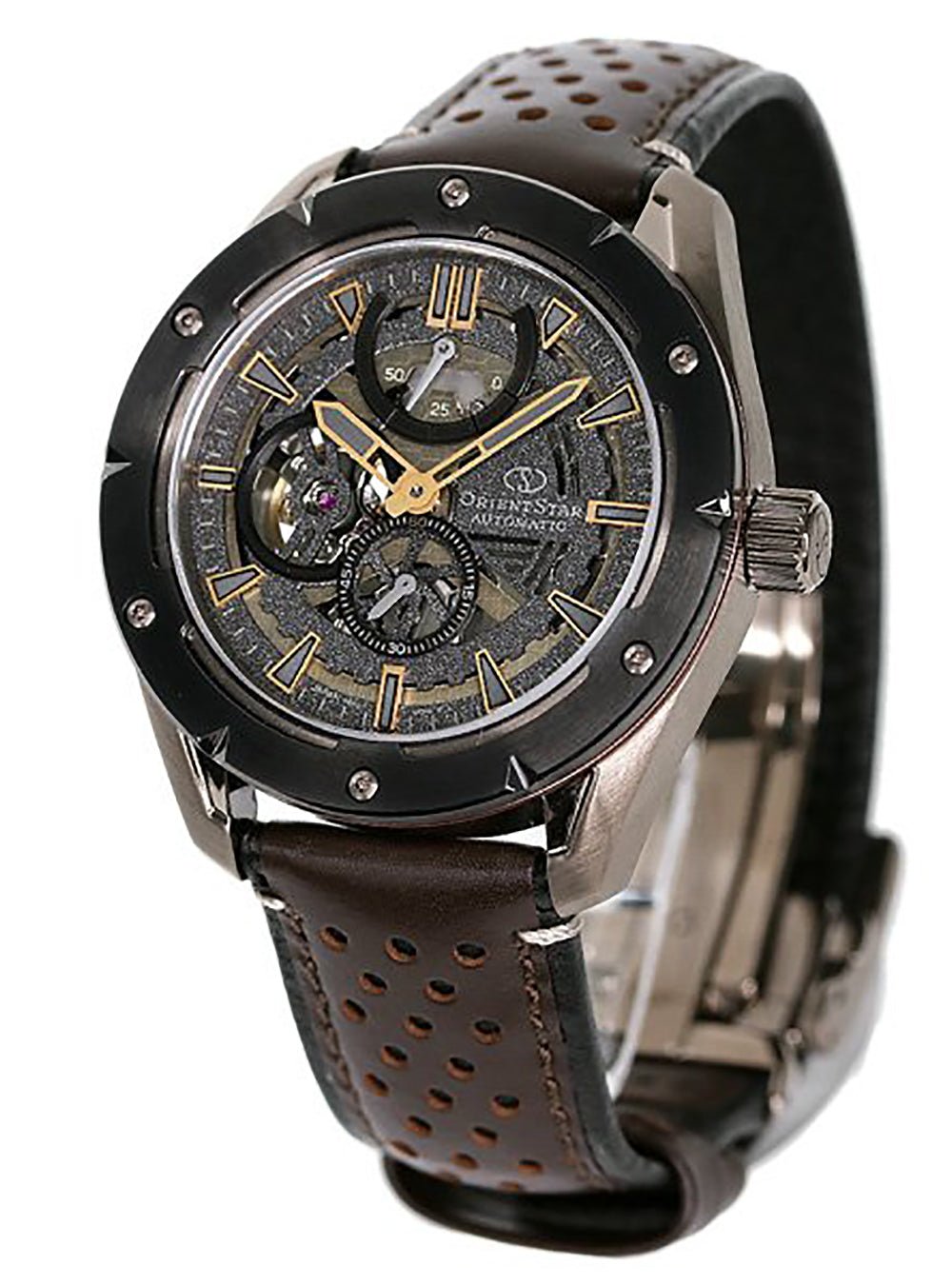 ORIENT STAR AVANT GARDE SKELETON Automatic Watch RK AV0A04B - Japanese Made JDM Luxury Timepiece for Men | Perfect for Business, Formal Events & Watch Collectors