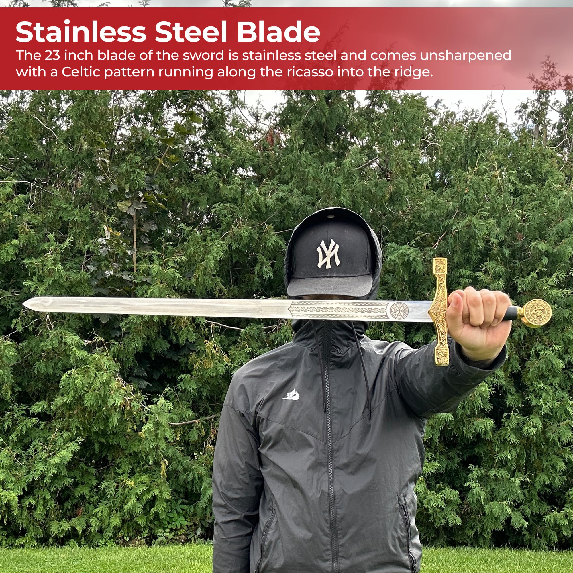 King Arthur Excalibur Replica Sword - 29