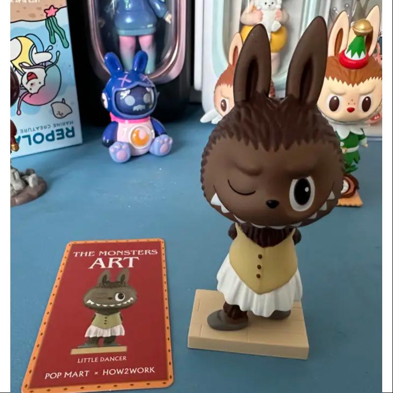 Labubu The Monsters Art Series LITTLE DANCER Collectible Vinyl Figure - Cute Kawaii Home Decor, Office Desk Display, Gift for Anime Fans & Art Collectors