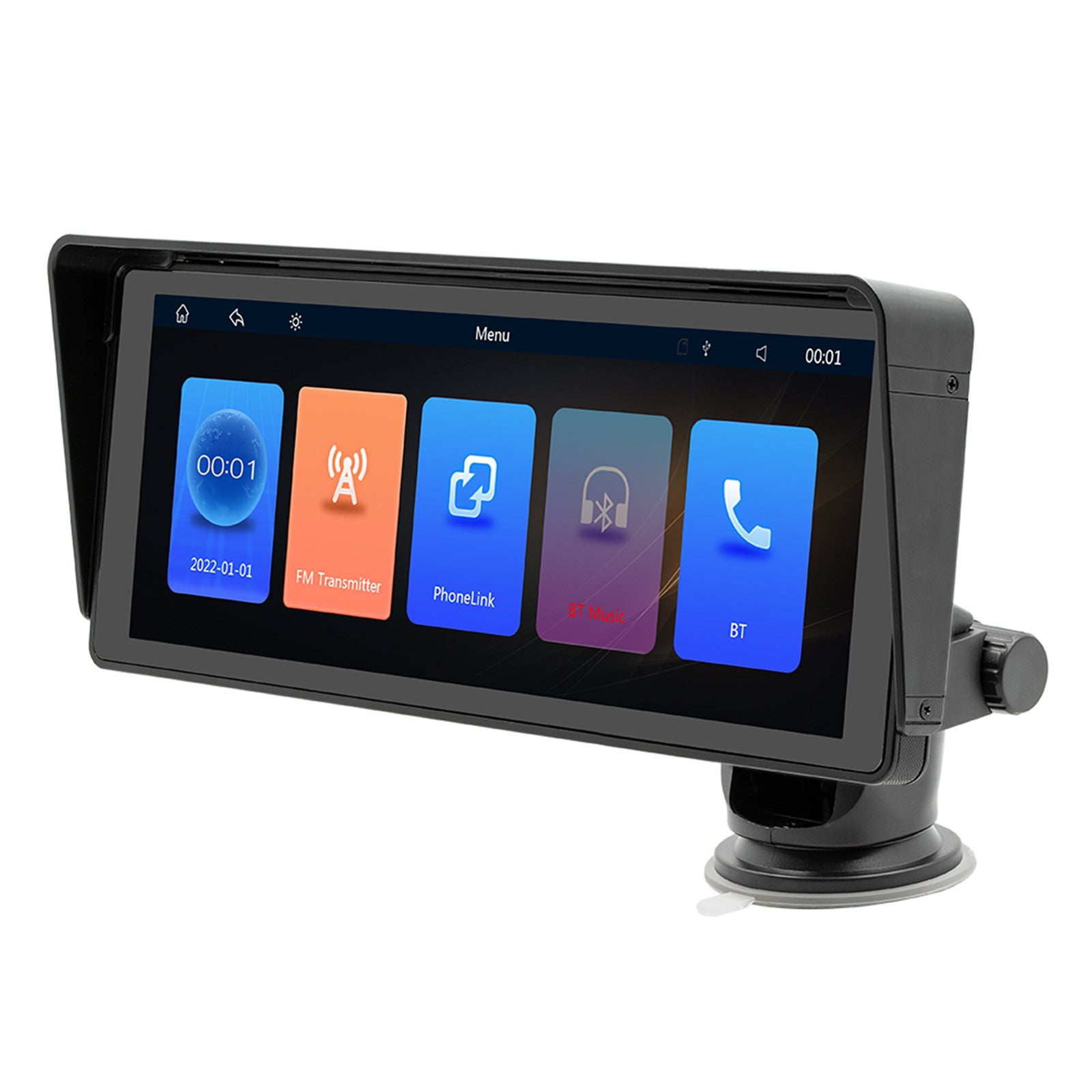 10.26 Car MP5 Player with Bluetooth, FM Transmitter & Wireless CarPlay - 4 LED Backup Camera for Safe Parking | Perfect for Road Trips & Daily Commutes