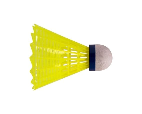 10-Piece Yellow Shuttlecock Combo Pack for Badminton - Durable & High-Visibility for Outdoor & Indoor Sports, Training, and Family Fun