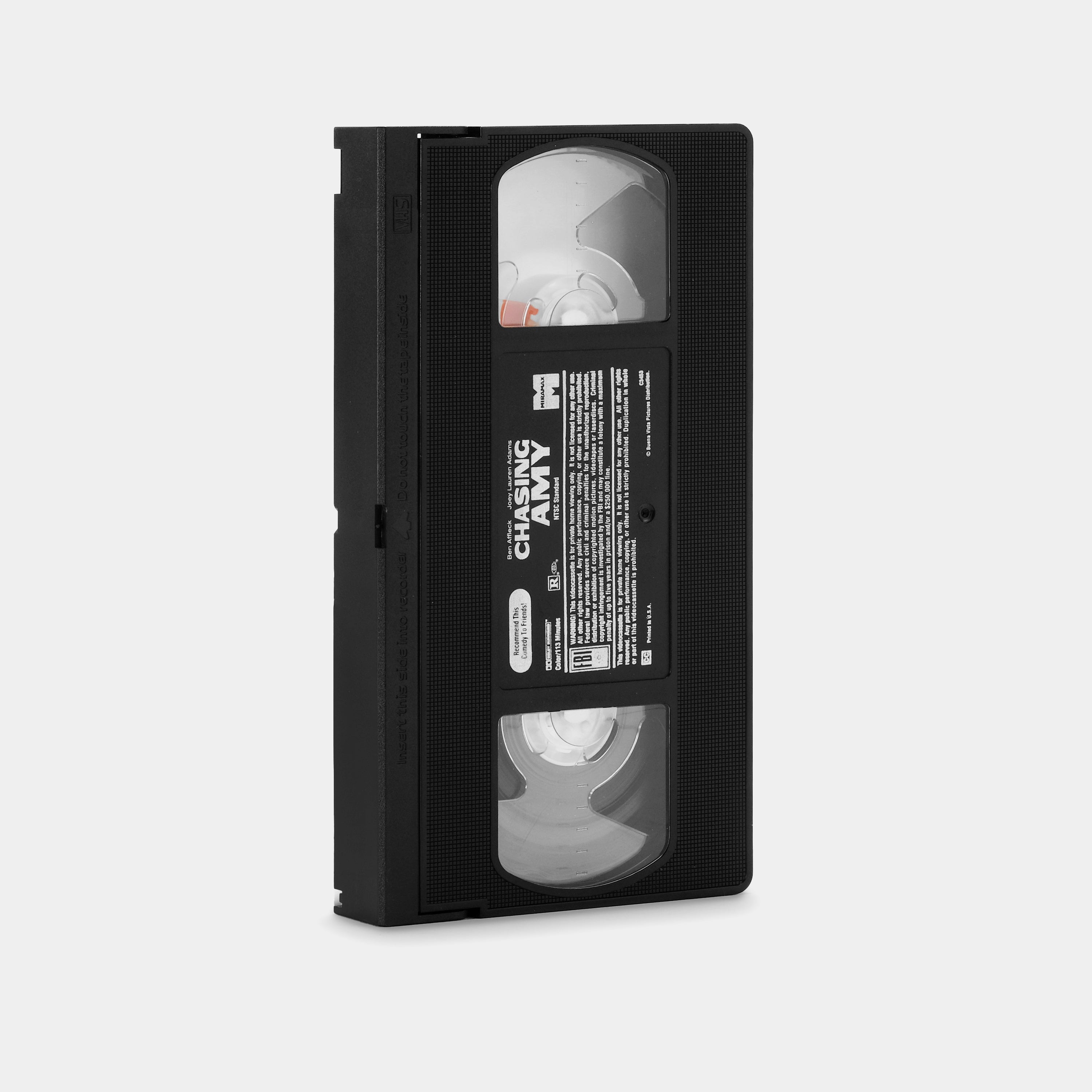 Chasing Amy VHS Tape - Classic 90s Romantic Comedy Movie - Perfect for Collectors & Nostalgic Movie Nights