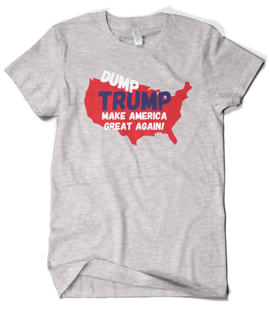 Cybertela Men's Patriotic 'Make America Great Again' T-Shirt - American Flag Political Tee for Trump Supporters & Conservative Events