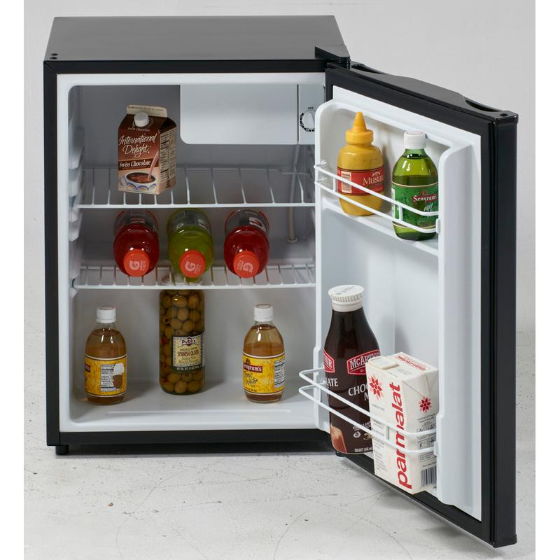 Avanti 2.4 Cu.Ft Compact Refrigerator - Energy Efficient Mini Fridge with Freezer, Perfect for Dorm, Office, Bedroom or Small Apartment - RM24T1B
