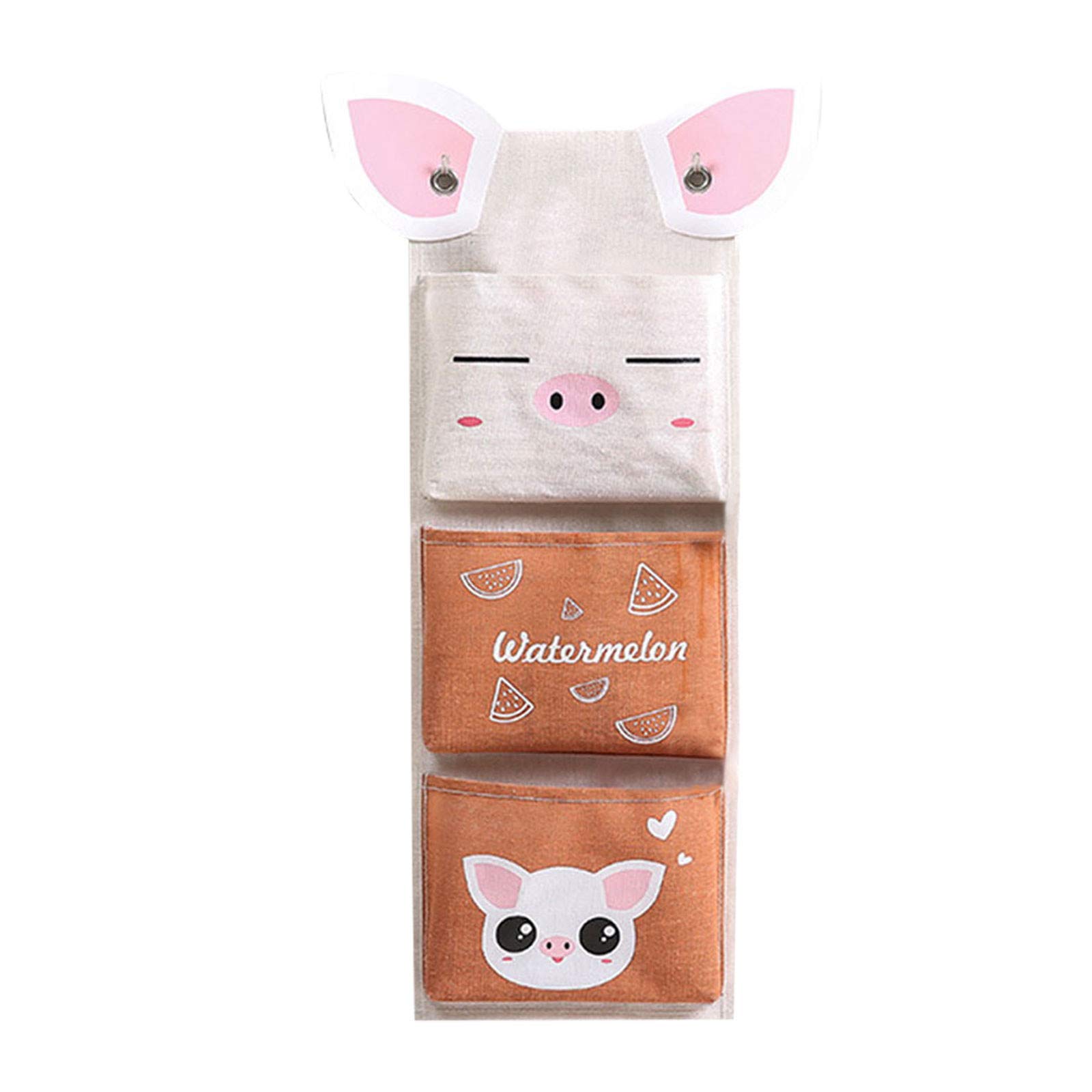 Hanging Door Storage Bags - 7 Pockets Home Organizer for Closet & Bedroom