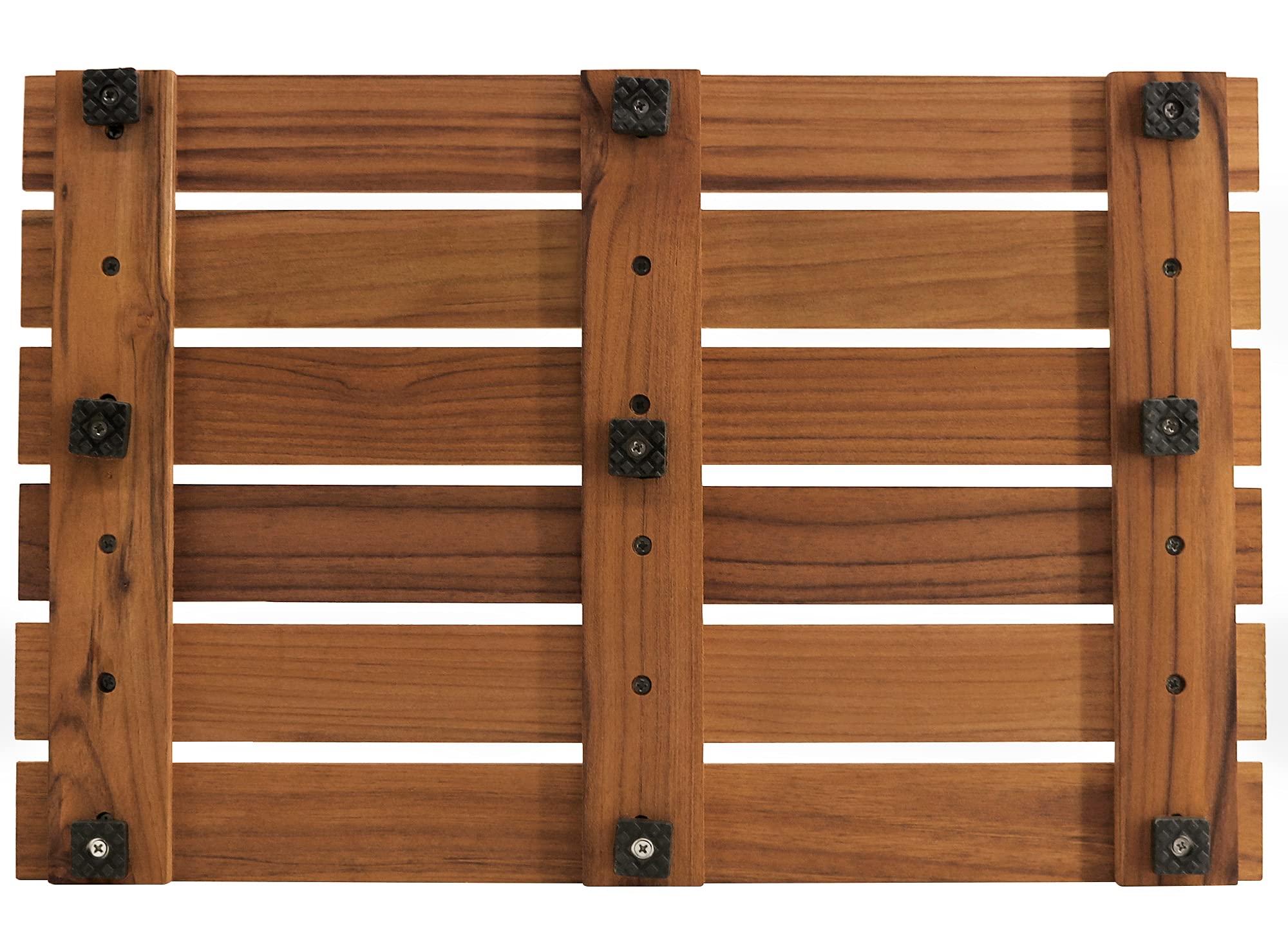 Premium VaeFae Teak Shower Mat - Non-Slip Bath Mat for Safety, Luxury Spa Wooden Mat for Bathtub (20
