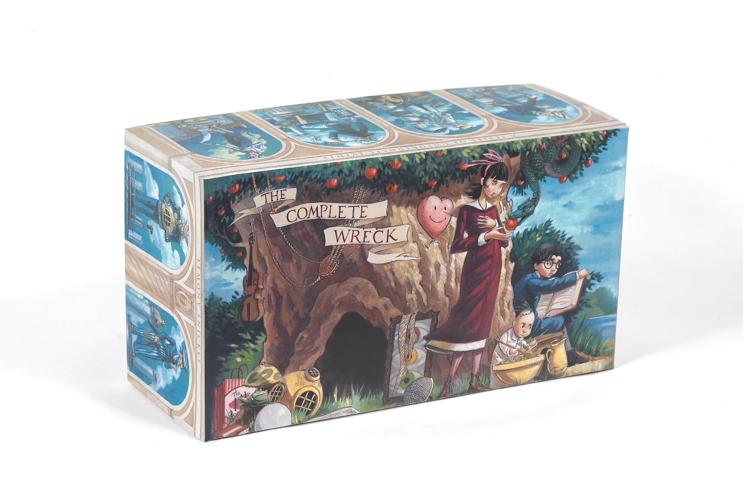 The Complete Wreck (A Series of Unfortunate Events, Books 1-13) - Full 13-Book Collection for Kids & Teens - Perfect for Reading, Gifts, and Book Club Discussions