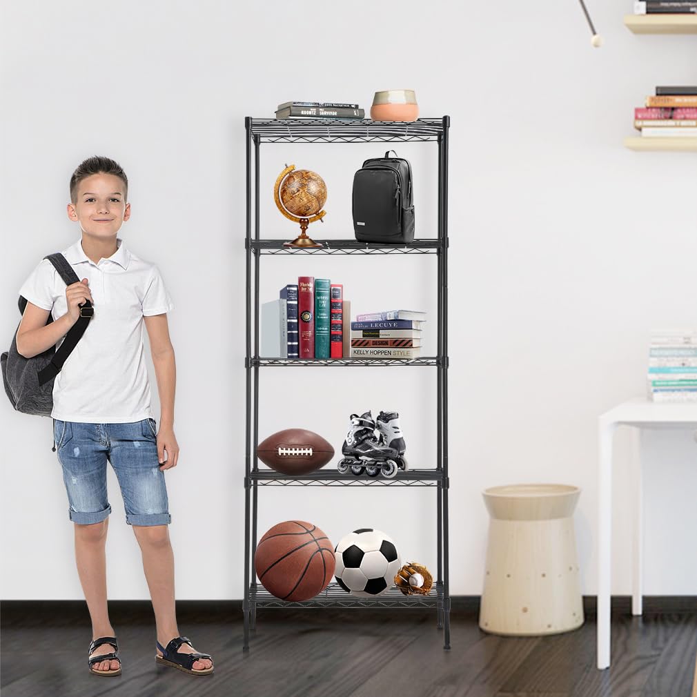 Heavy Duty Metal Wire Shelving Unit - 14