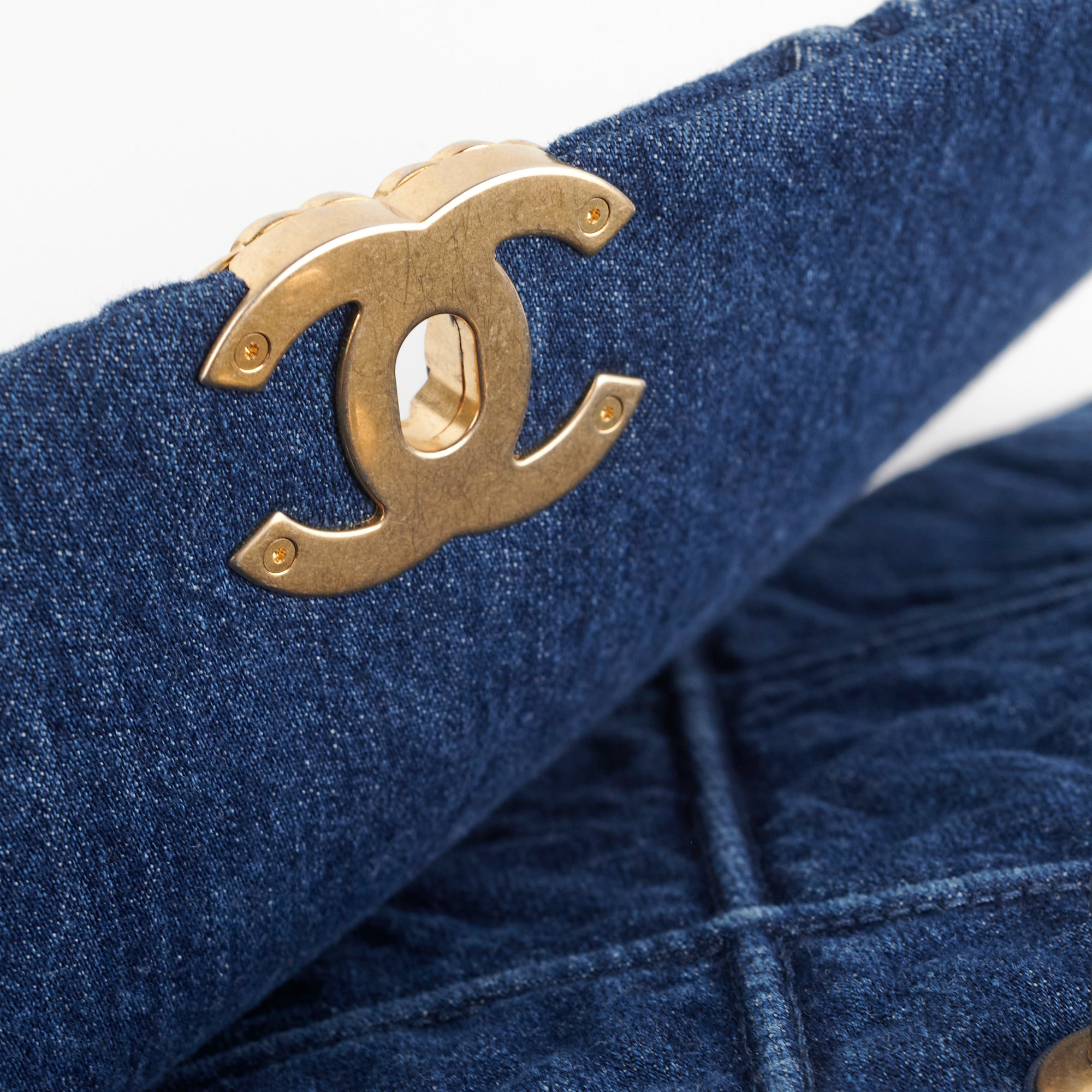 Chanel 19 Maxi Denim Bag - Luxury Designer Handbag for Women | Perfect for Everyday Use, Work & Special Occasions