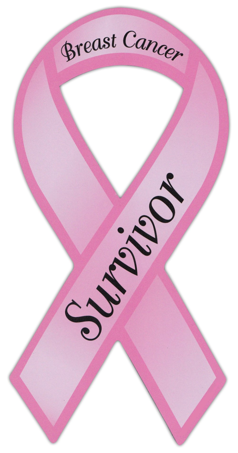 Pink Ribbon Breast Cancer Awareness Magnet - 4