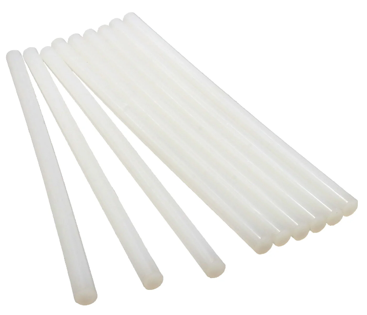 10-Inch Full Size Clear Hot Glue Sticks - 5 lb Bulk Box (Approx 90 Pieces) for DIY Crafts, Woodworking & Home Repairs