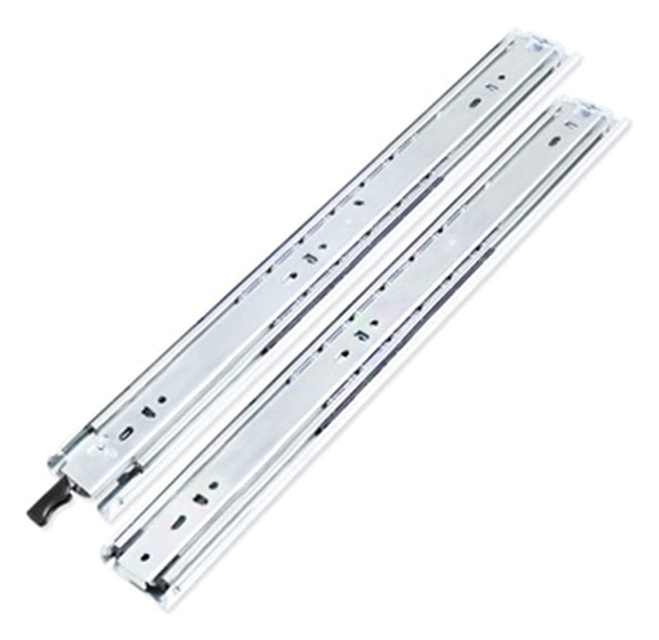 Heavy Duty 20 Inch Ball Bearing Drawer Slides - 2 Pack Full Extension Soft Close Cabinet Runners for Furniture & Home Organization | Perfect for Kitchen Cabinets, Office Drawers, and Storage Units