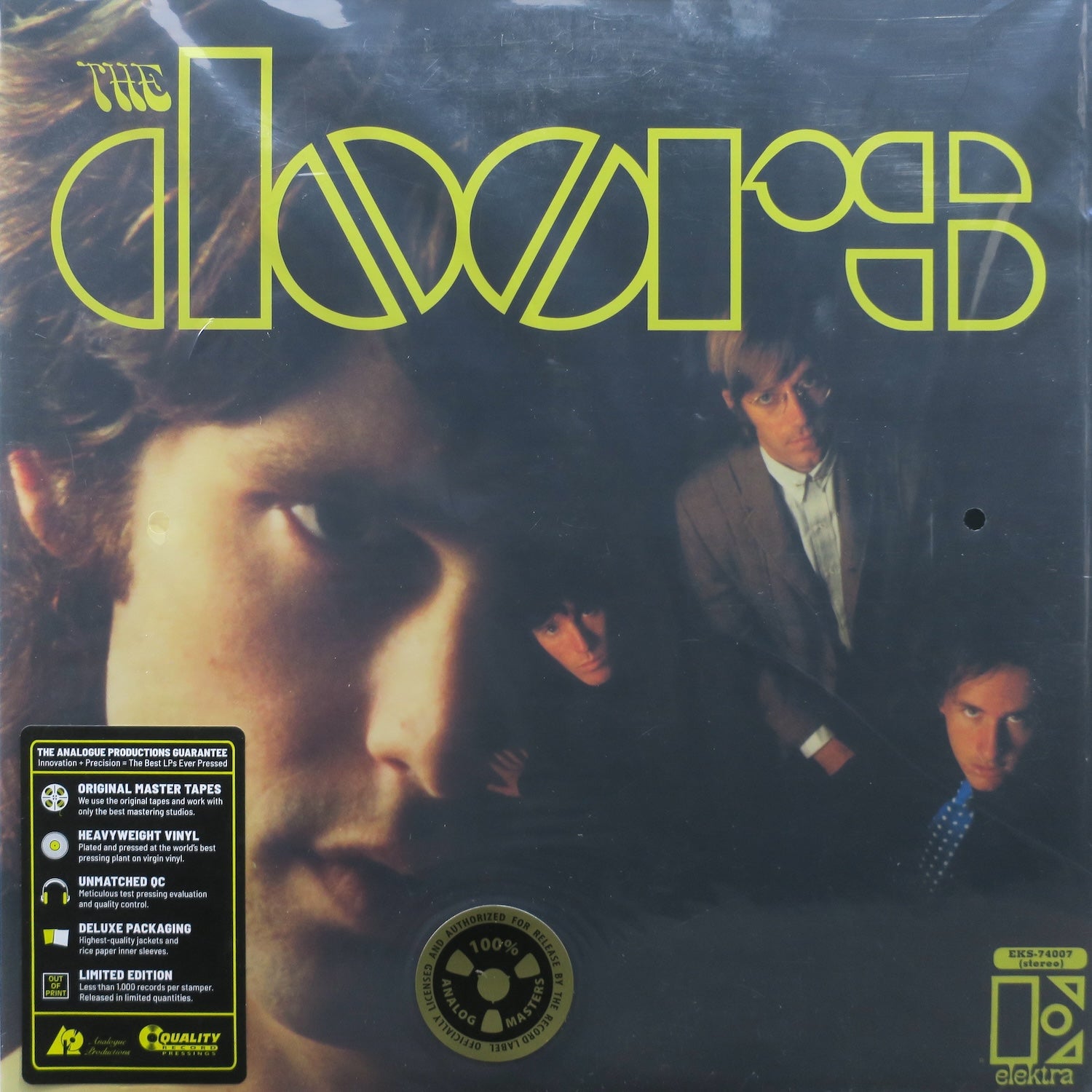 DOORS s/t 180g Analogue Productions 45rpm Vinyl 2LP - Limited Edition High-Quality Vinyl Record for Audiophiles & Music Collectors - Perfect for Home Listening & Vinyl Enthusiast Collections