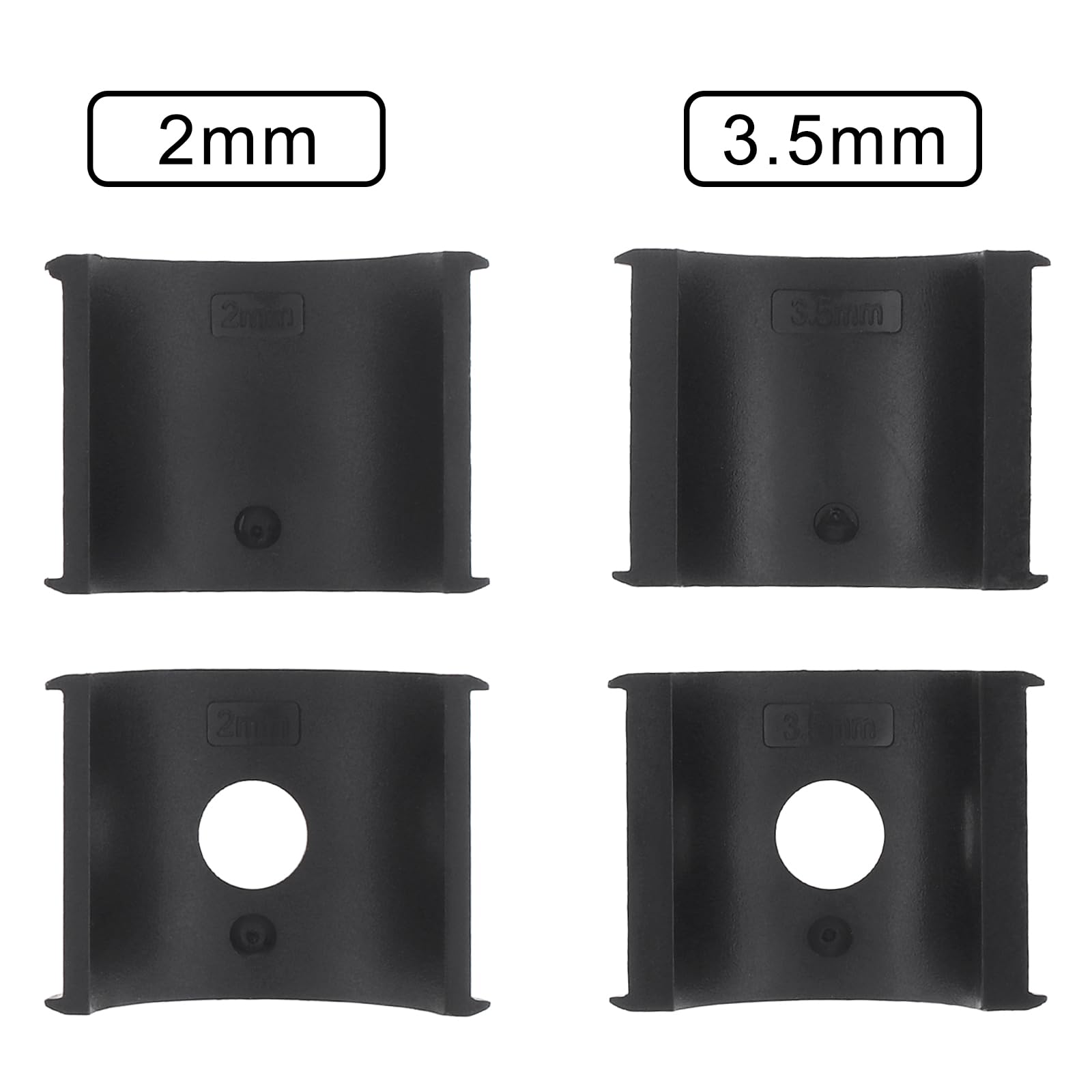 Windance 2-Piece Aluminum Alloy Light Bar Mounting Bracket Kit - 360° Adjustable Clamp for Off-Road LED Fog & Auxiliary Lights - Perfect for Jeep, Truck & ATV Bull Bar Tube Installation